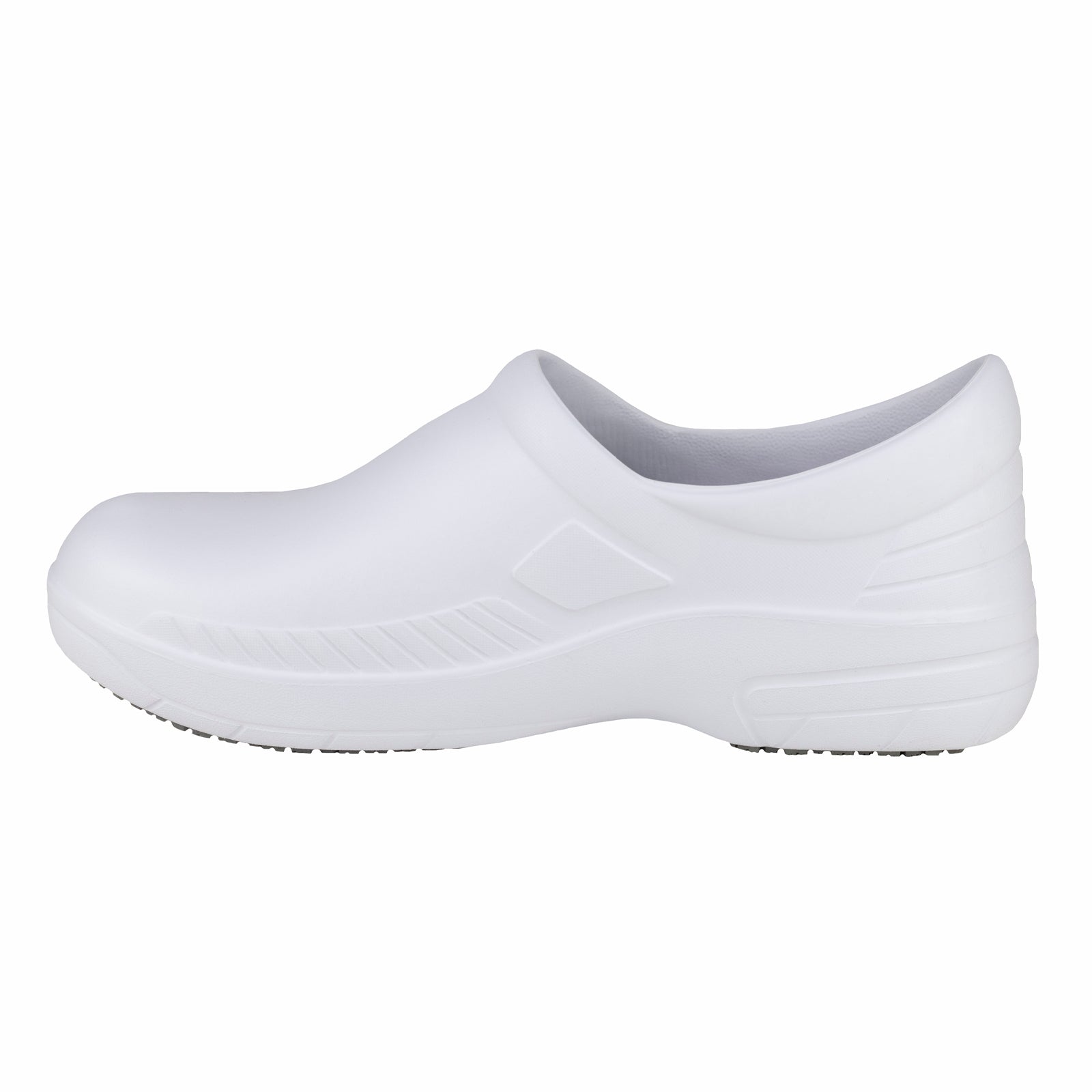 Zapato Clínico/Servicio Dama Caballero Dr. Cheff 1106 Blanco Gris