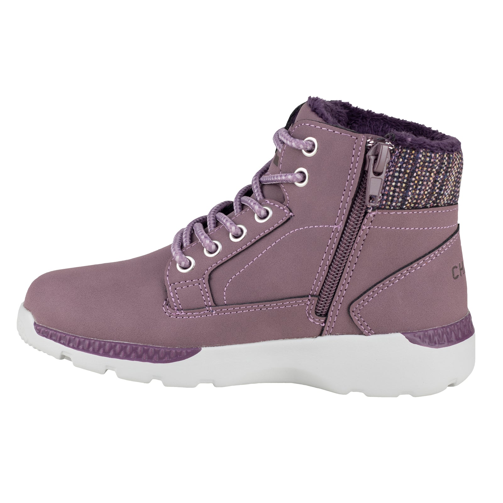 Bota Afelpada Casual Para Niña Charly 1079306 Lila