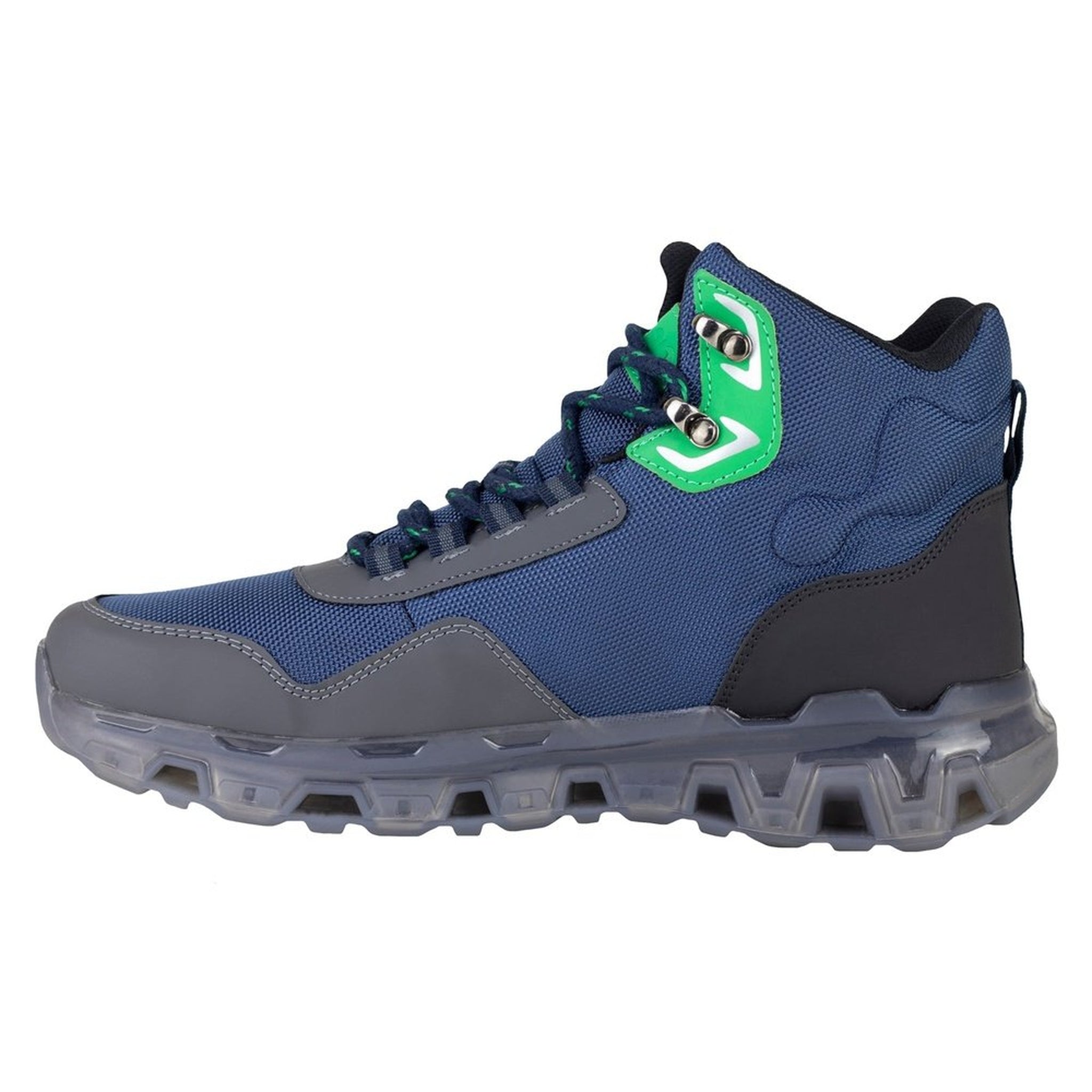 Bota Para Caballero Jeep 50000-70 Marino Gris Original