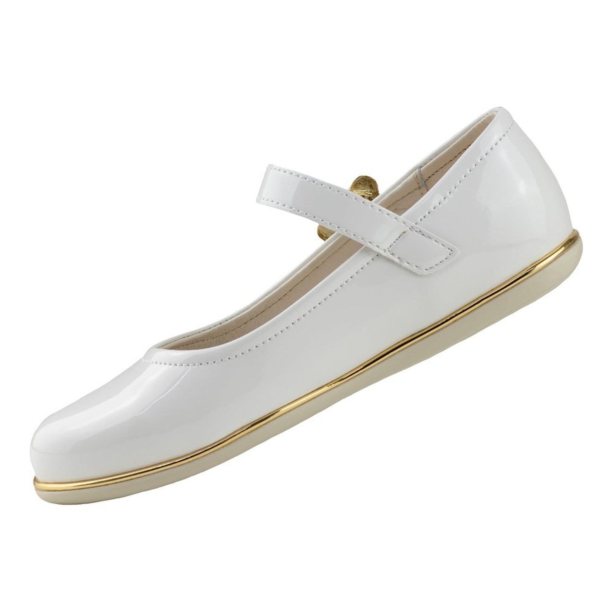 Zapatos De Piso Niña De Vestir Chabelo C364-A Latte 17.5-21.5