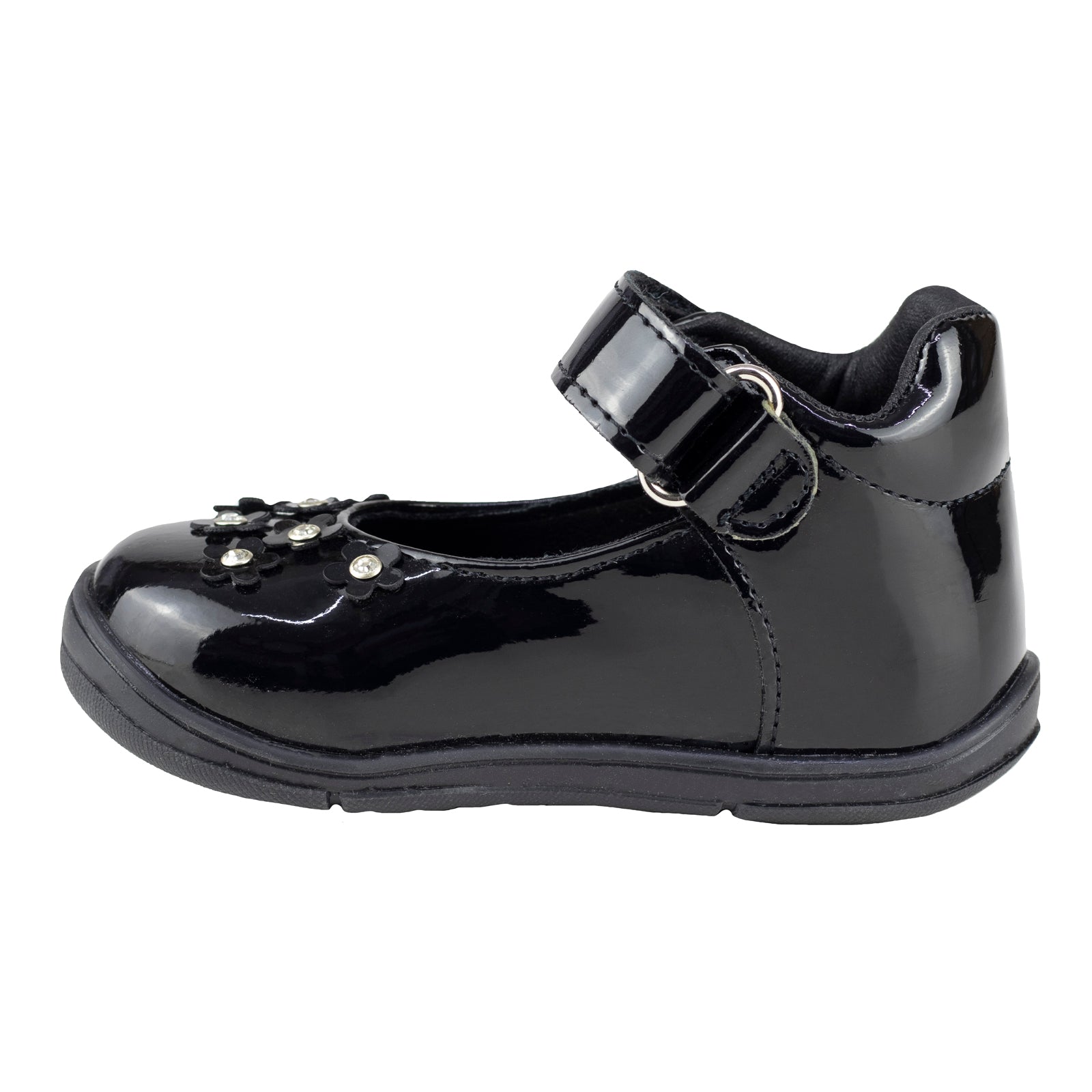 Zapato Casual Para Niña Chabelo C966-C Charol Negro