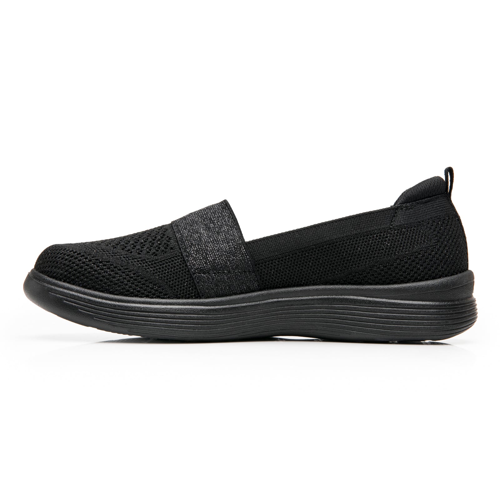 Tenis Sneaker Casual Cómodos Para Dama Flexi 104932 Negro