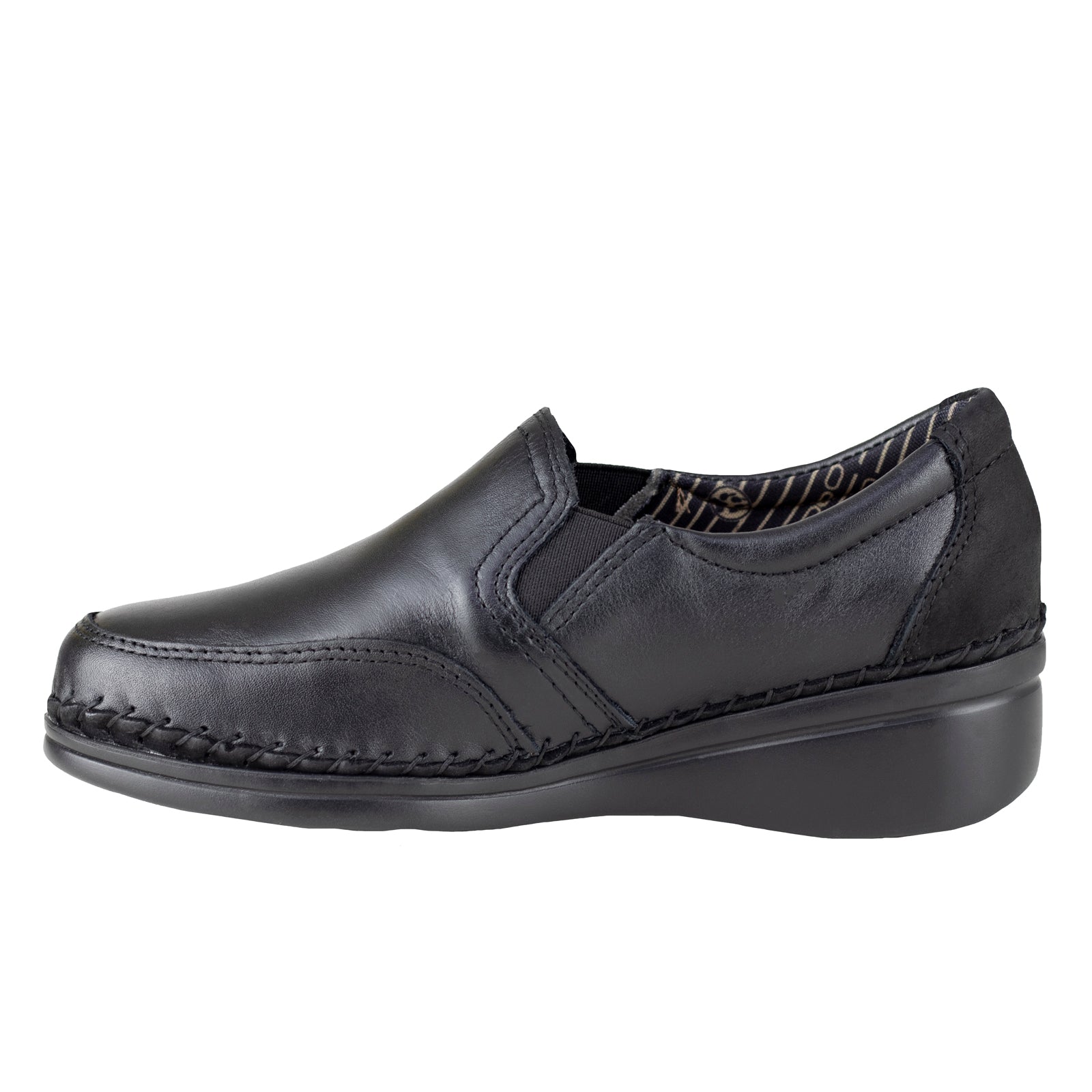 Zapato De Tacón Dama Lobo Solo Jessi 4706 Algodón Negro
