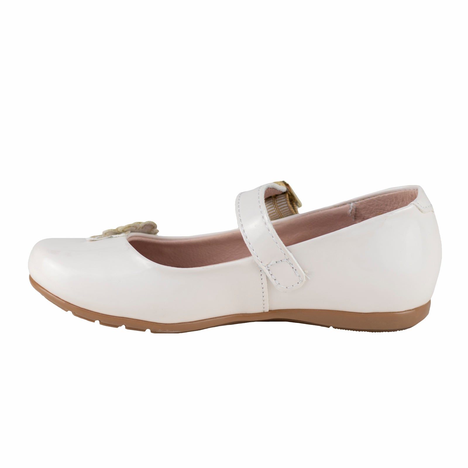 Ballerina Karsten Niña 56237-41A Hueso Charol 17.5-21