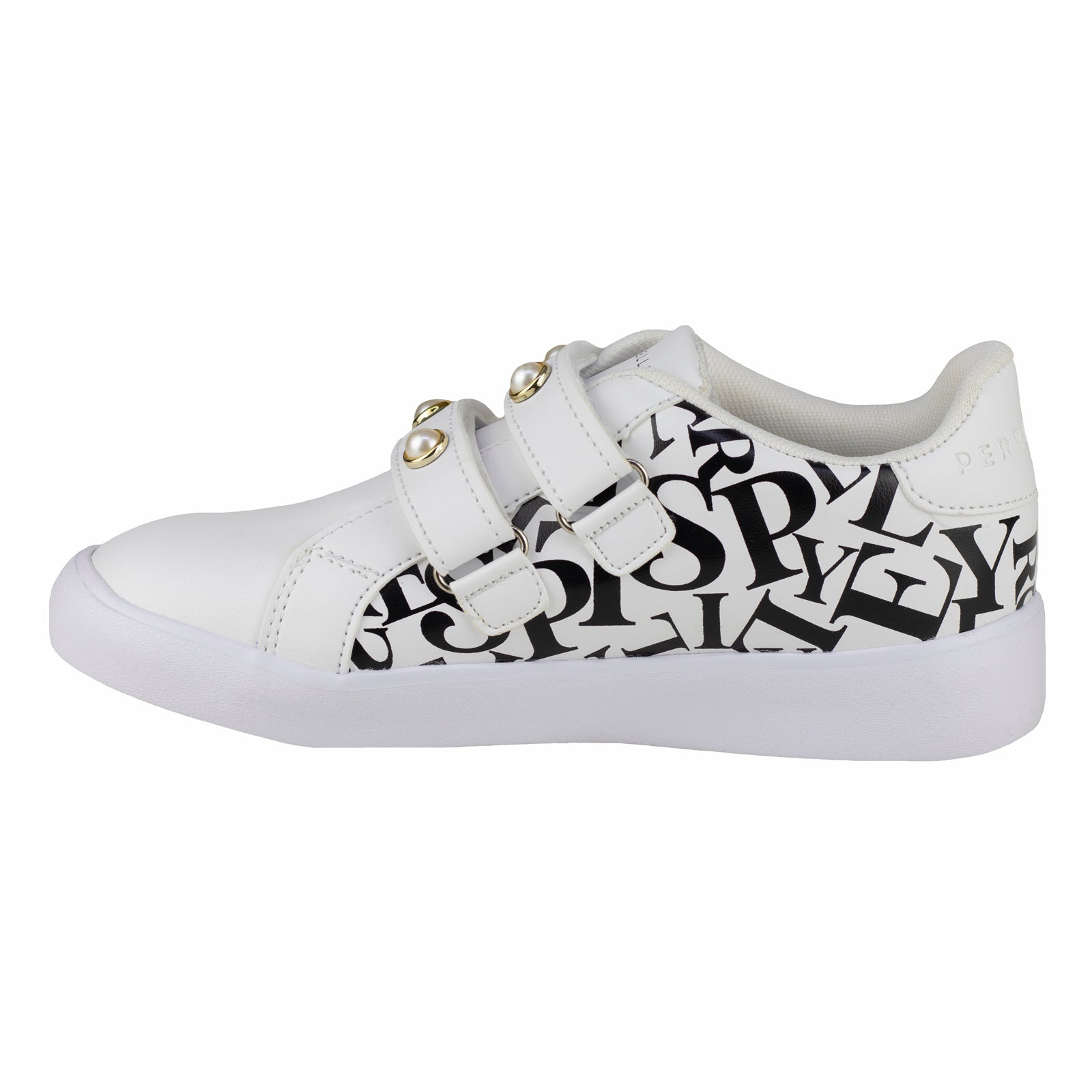 Tenis Con Velcro Para Dama Perry Ellis 2004 Blanco