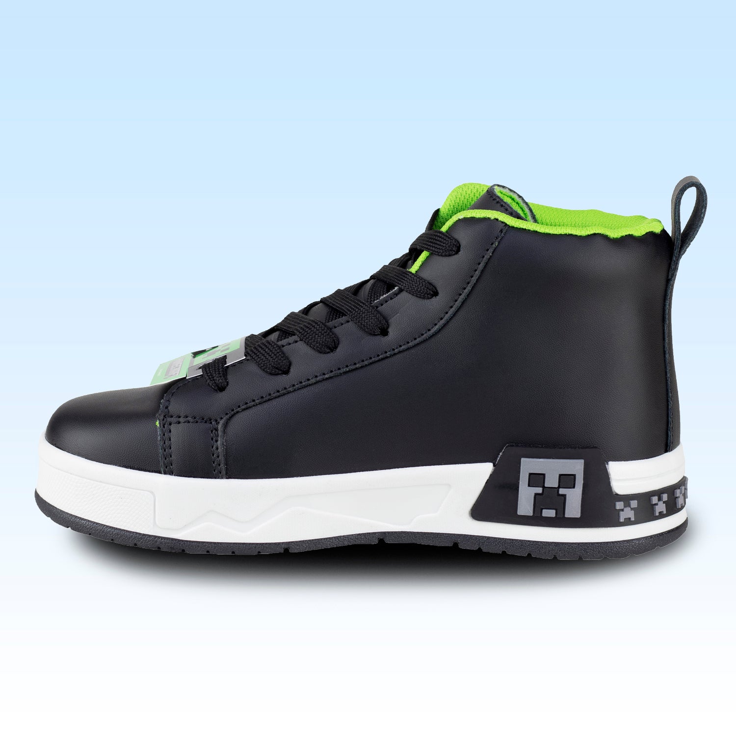 Tenis de Bota Casual Para Niño Yuyin Minecraft MI4140 Negro