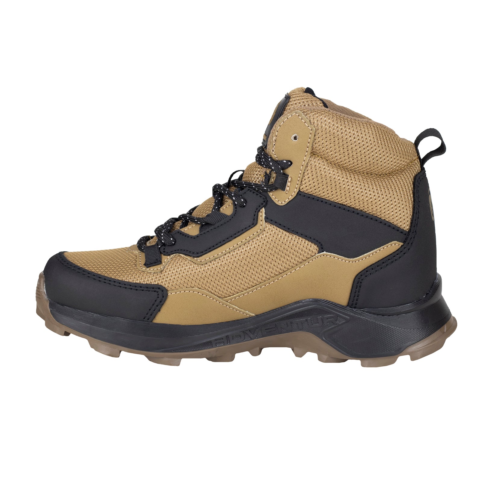 Bota Confort Casual New Ram Para Caballero 9486 Coyote Negro