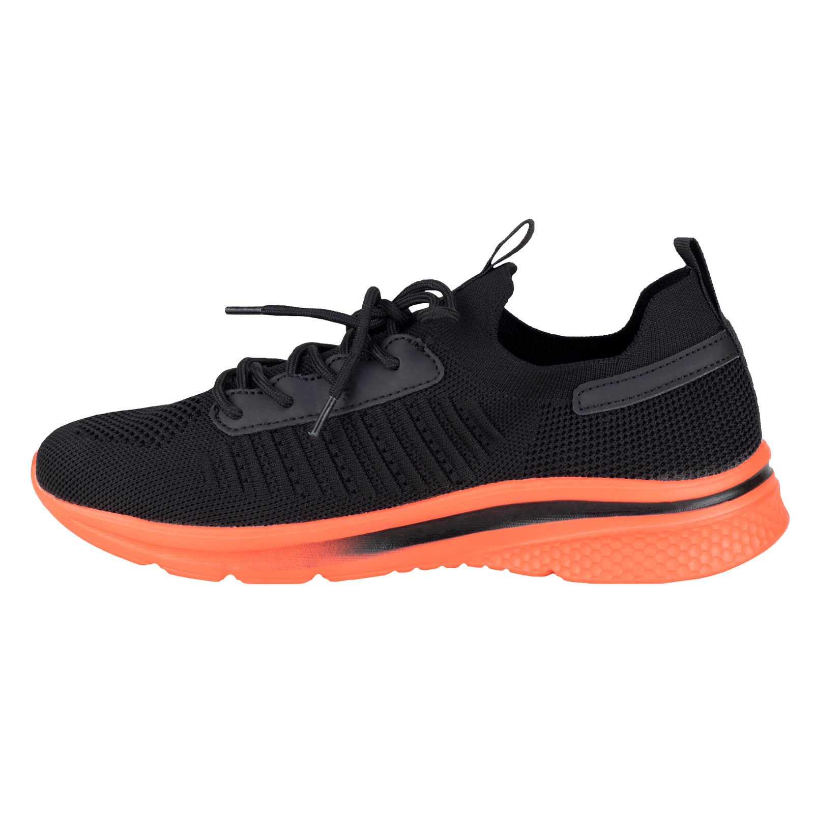 Tenis Charly Ergon Running Caballero 1029983 Negro Naranja