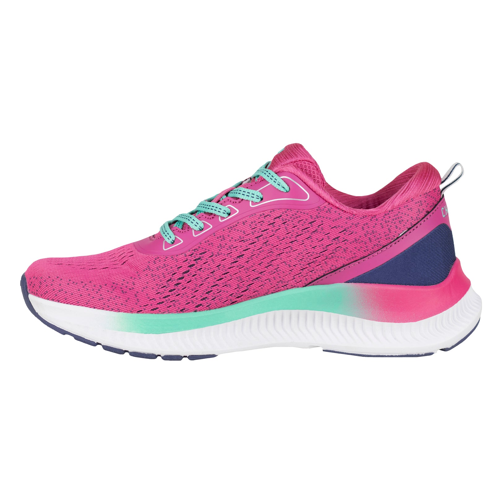 Tenis Running Para Dama Charly 1059556 Fiusha Aqua
