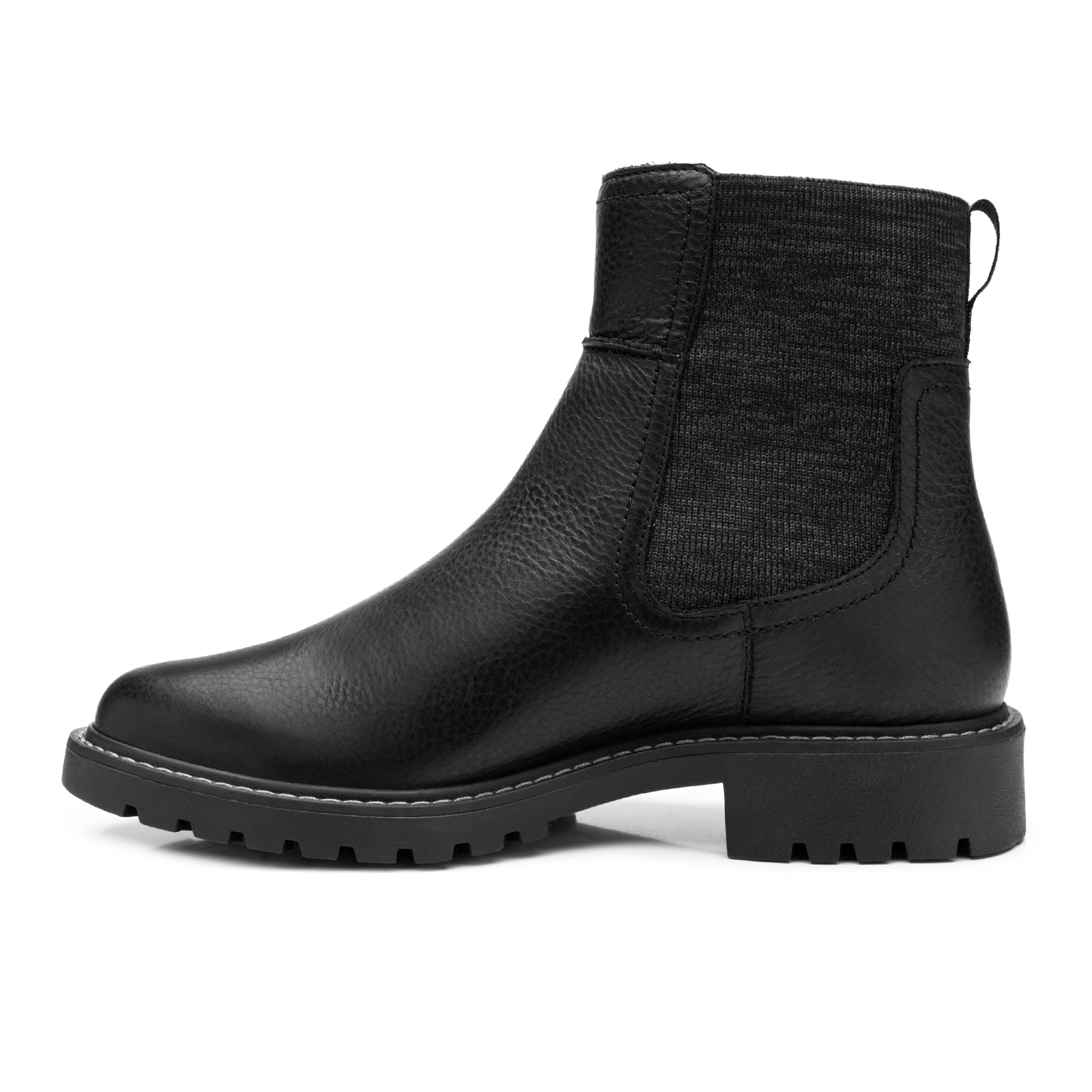 Botín Chelsea Cómodos Casual Para Dama 37825 Negro