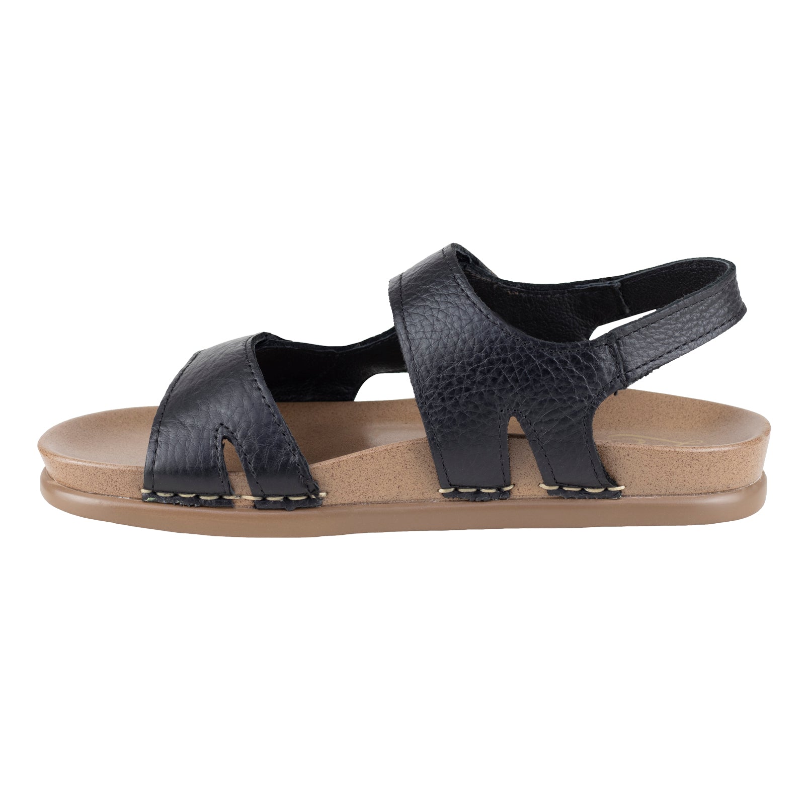 Sandalia Casual Para Dama Lobo Solo 2487 Negro