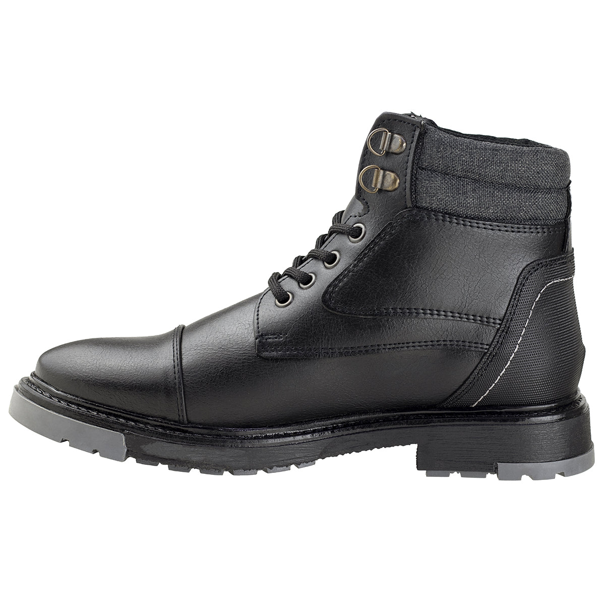 Botín Casual Caballero Capa de Ozono 654301 Negro