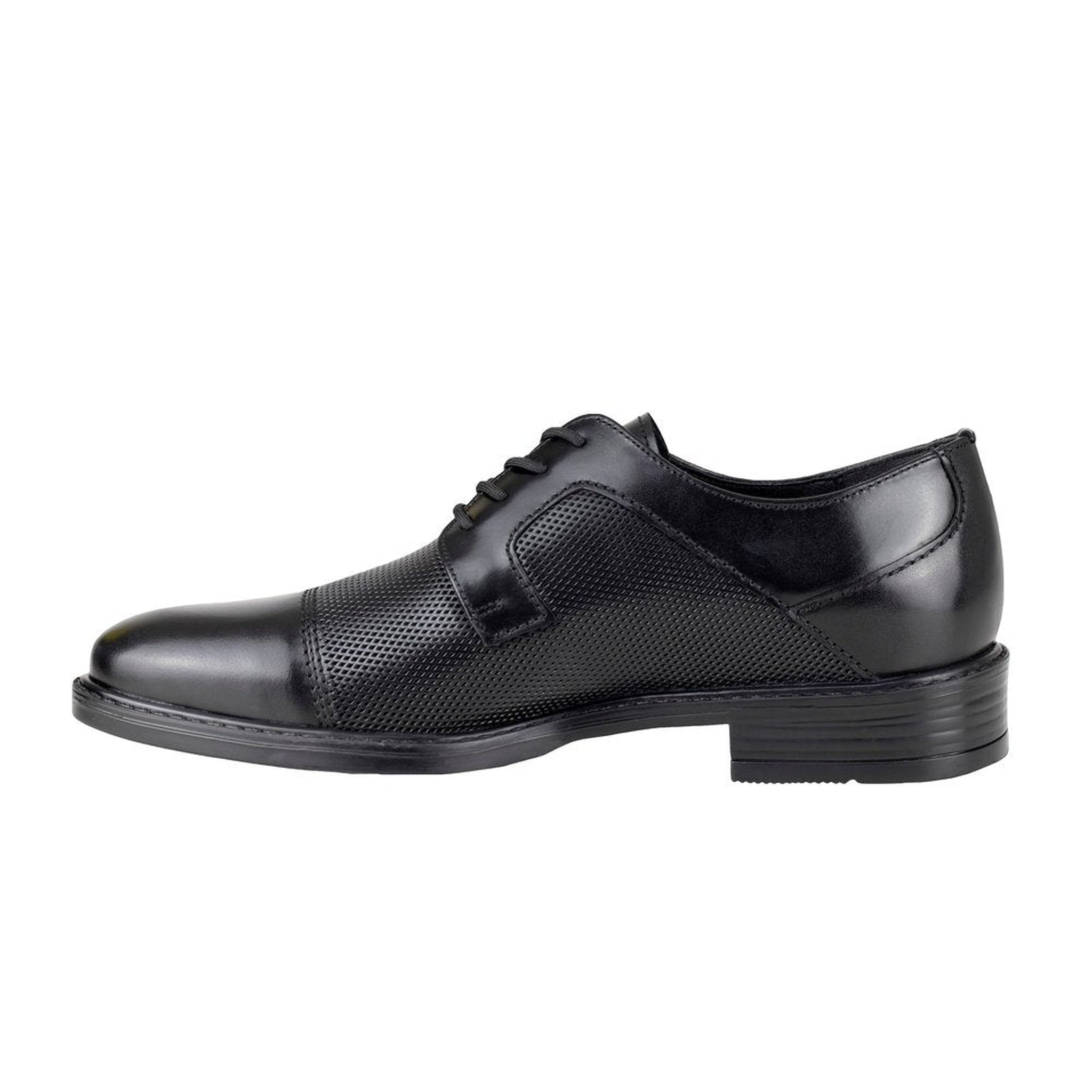 Zapatos Derby Hombre Gino Cherruti 225 Negro Piel Vestir
