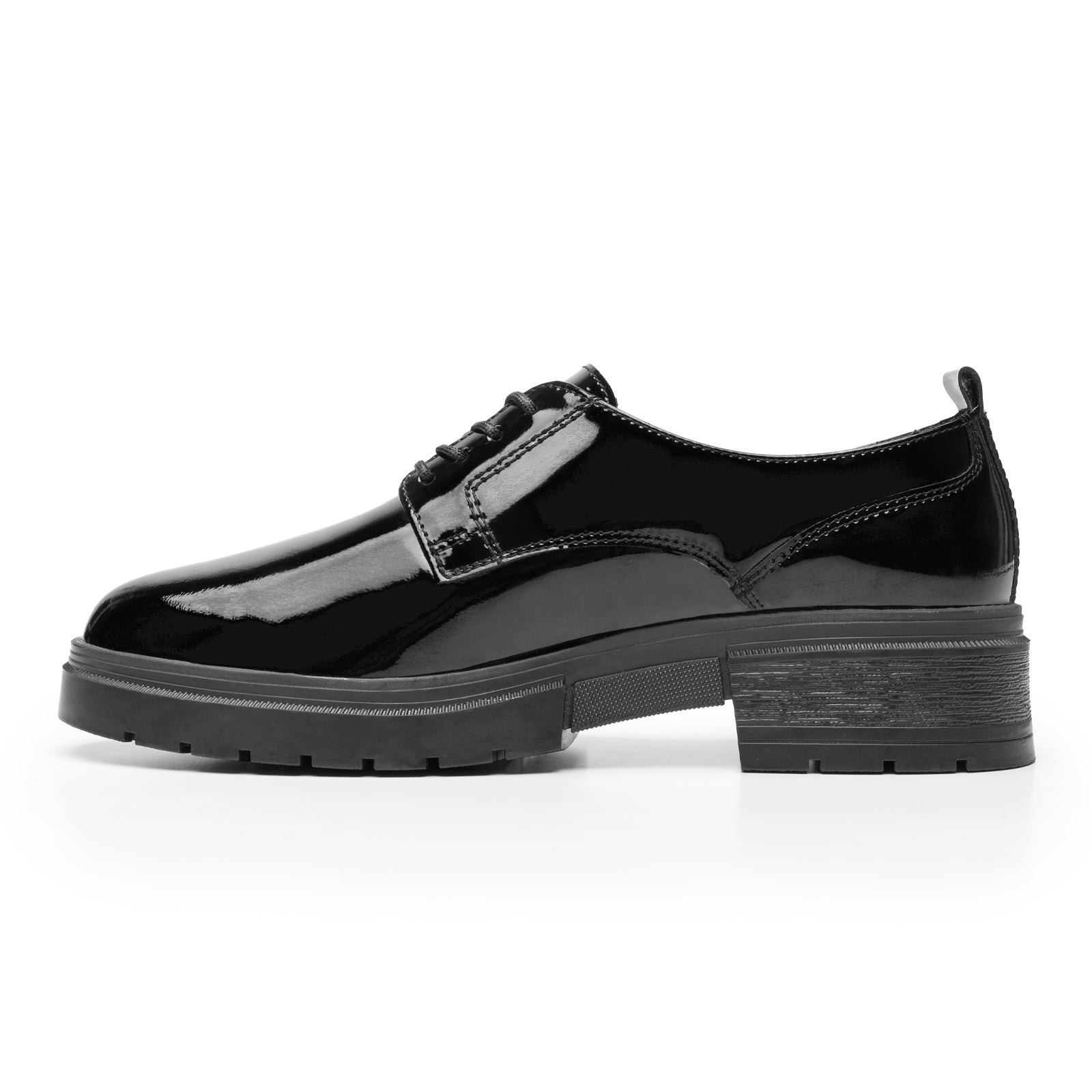 Mocasin Confort Para Dama Flexi Antica 131901 Charol Negro