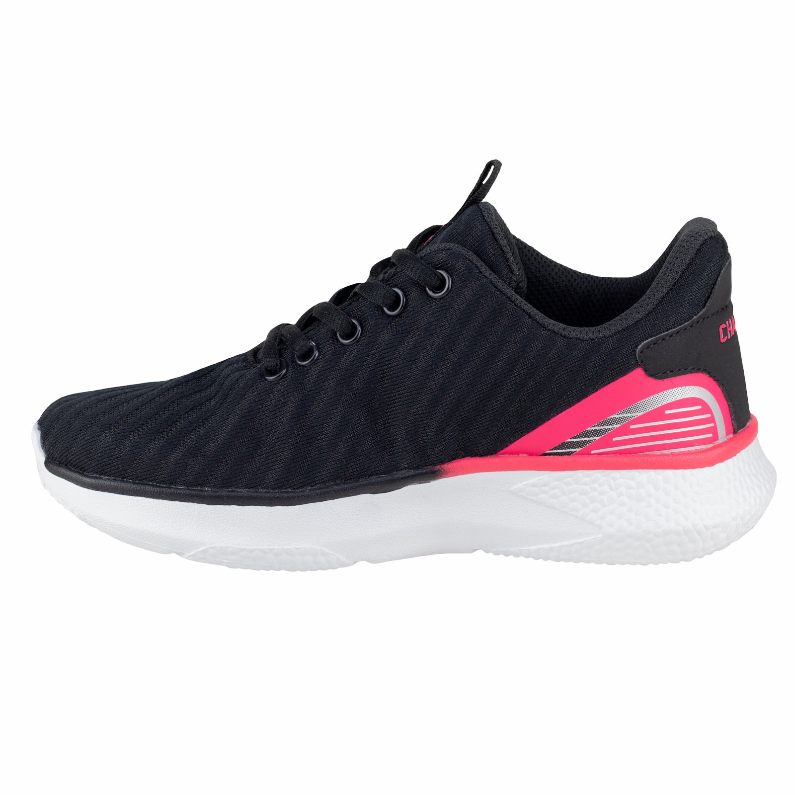 Tenis Running Para Dama Charly 1059555 Negro Rosa