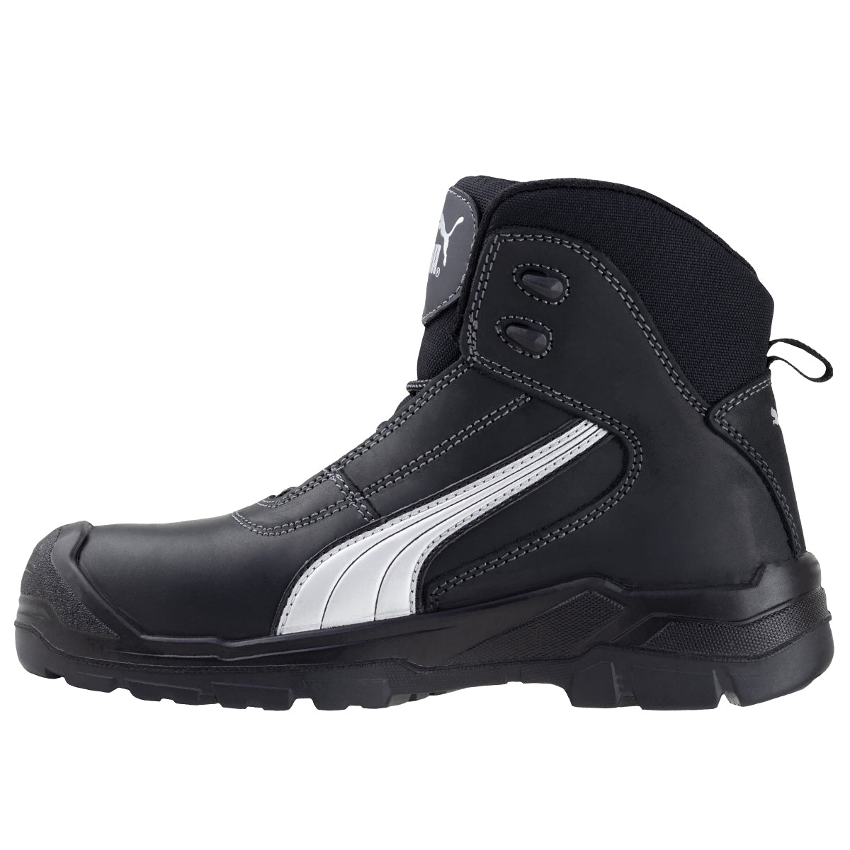 Bota Industrial Dieléctrica Tipo II + III PP+D Caballero Puma Cascades Mid 63.021.4 Black