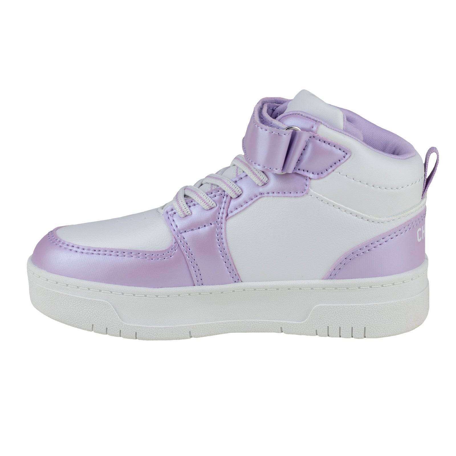 Tenis Bota Casual Para Niña Charly 1079416 Blanco Morado