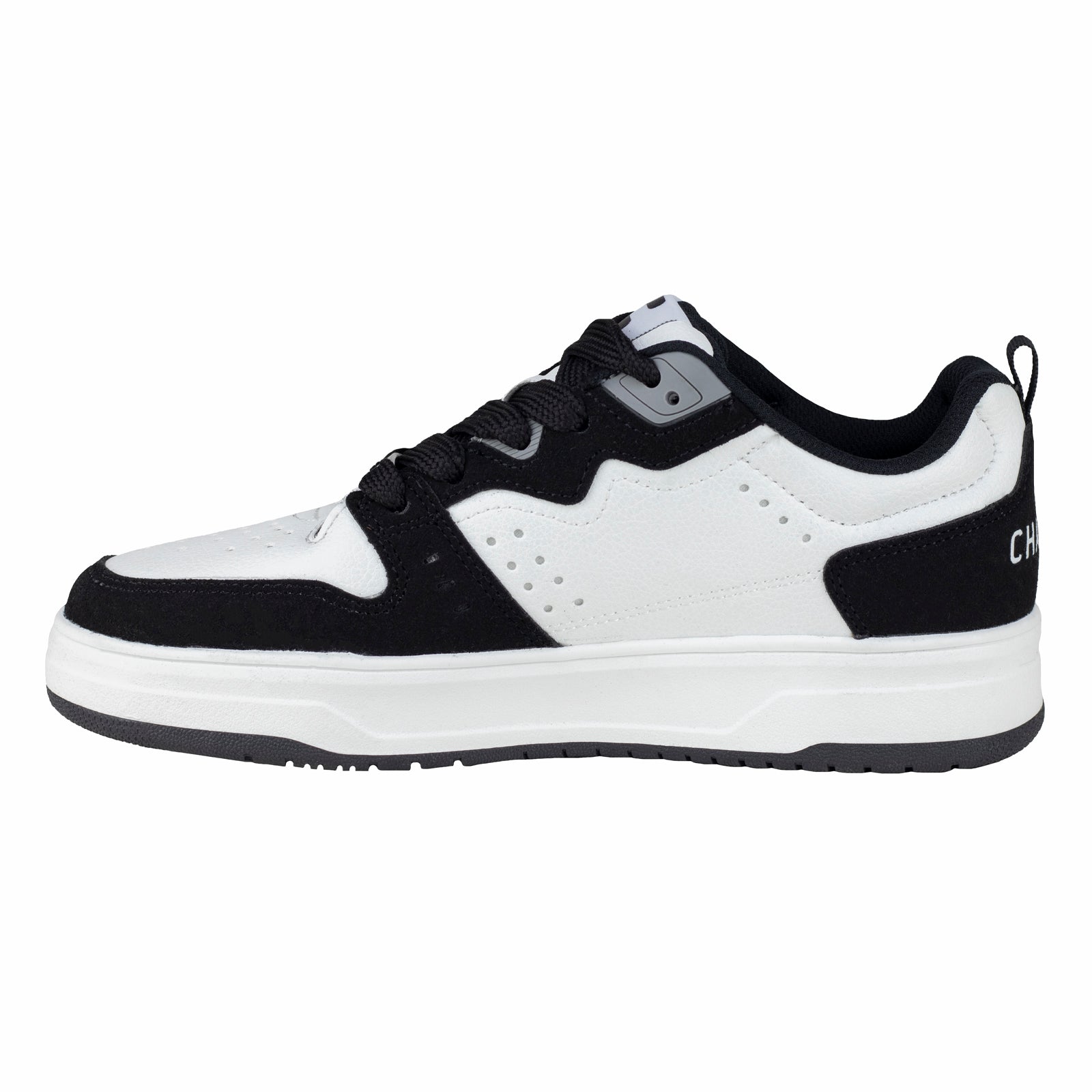 Tenis Choclo Urbano Casual Para Caballero 1087465 Blanco Negro