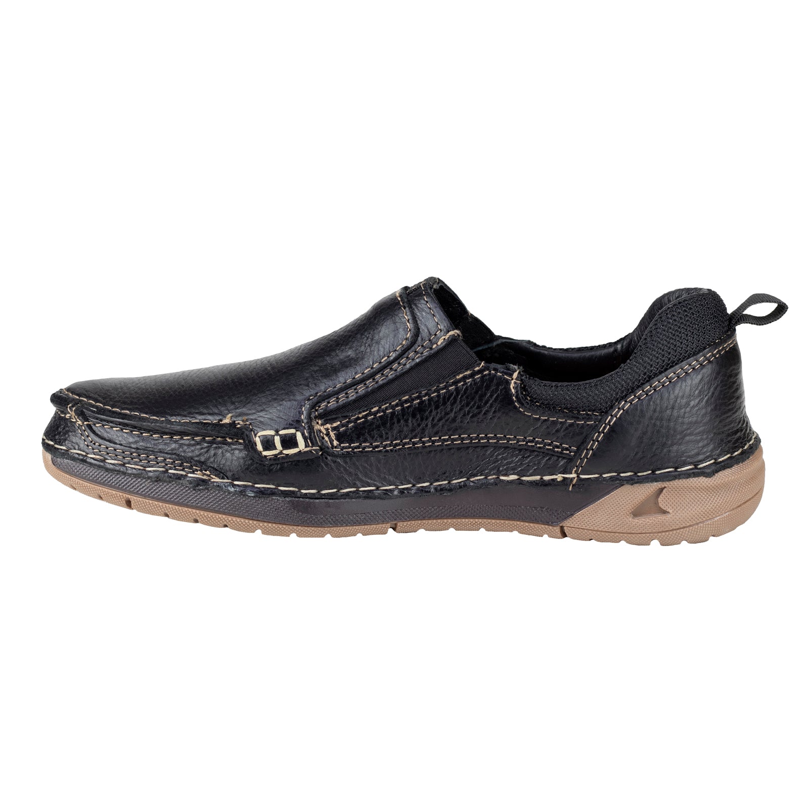 Zapato Mocasín Casual Para Caballero Lobo Solo 8982 Negro