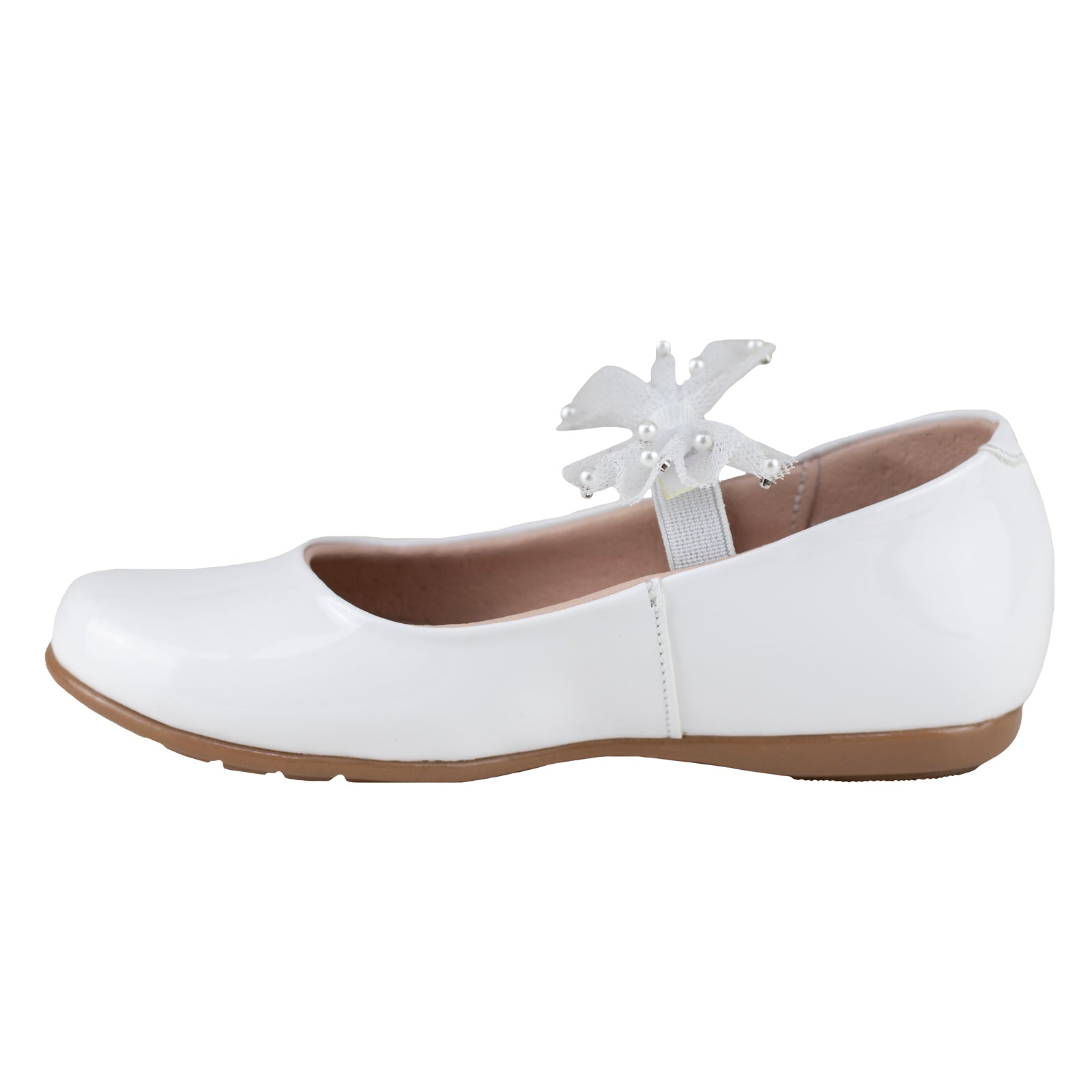Ballerina Karsten Niña 56237-46C Blanco Charol 17.5-21