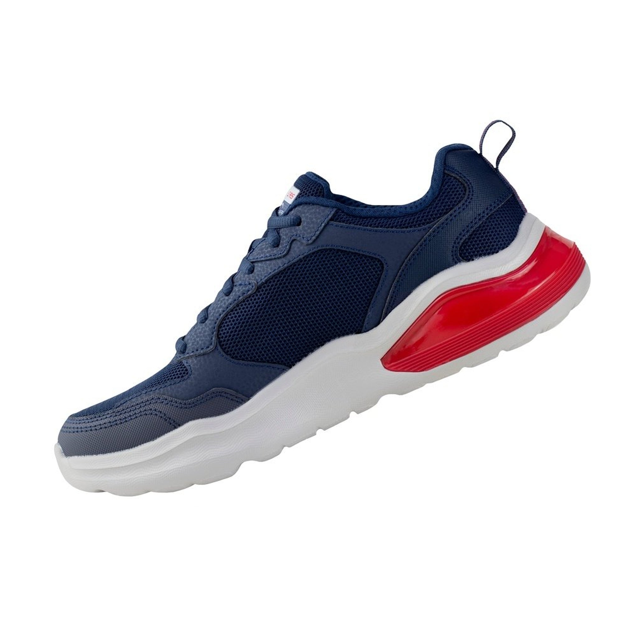 Tenis Skechers Air Cushioning Caballero 232560 Marino Rojo