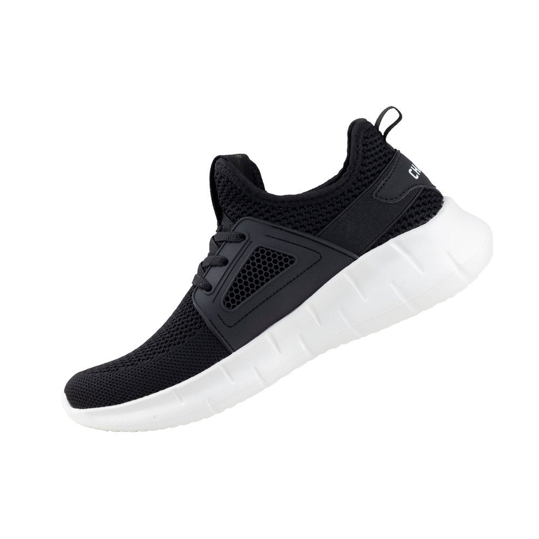 Tenis Charly Kairos Walking Unisex 1086009 Negro Blanco