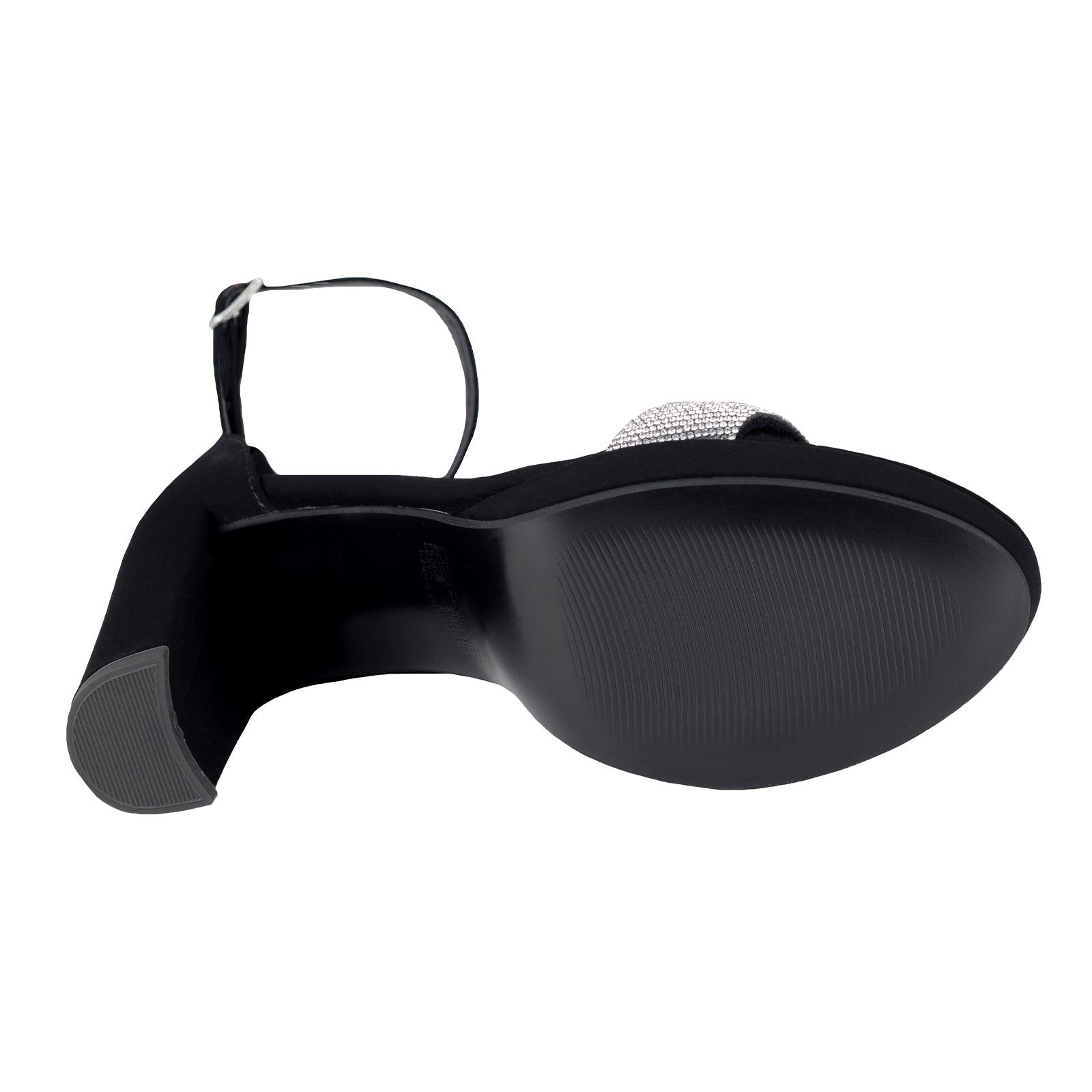 Sandalia Con Tacón Para Dama Lady Paulina 99543 Negro