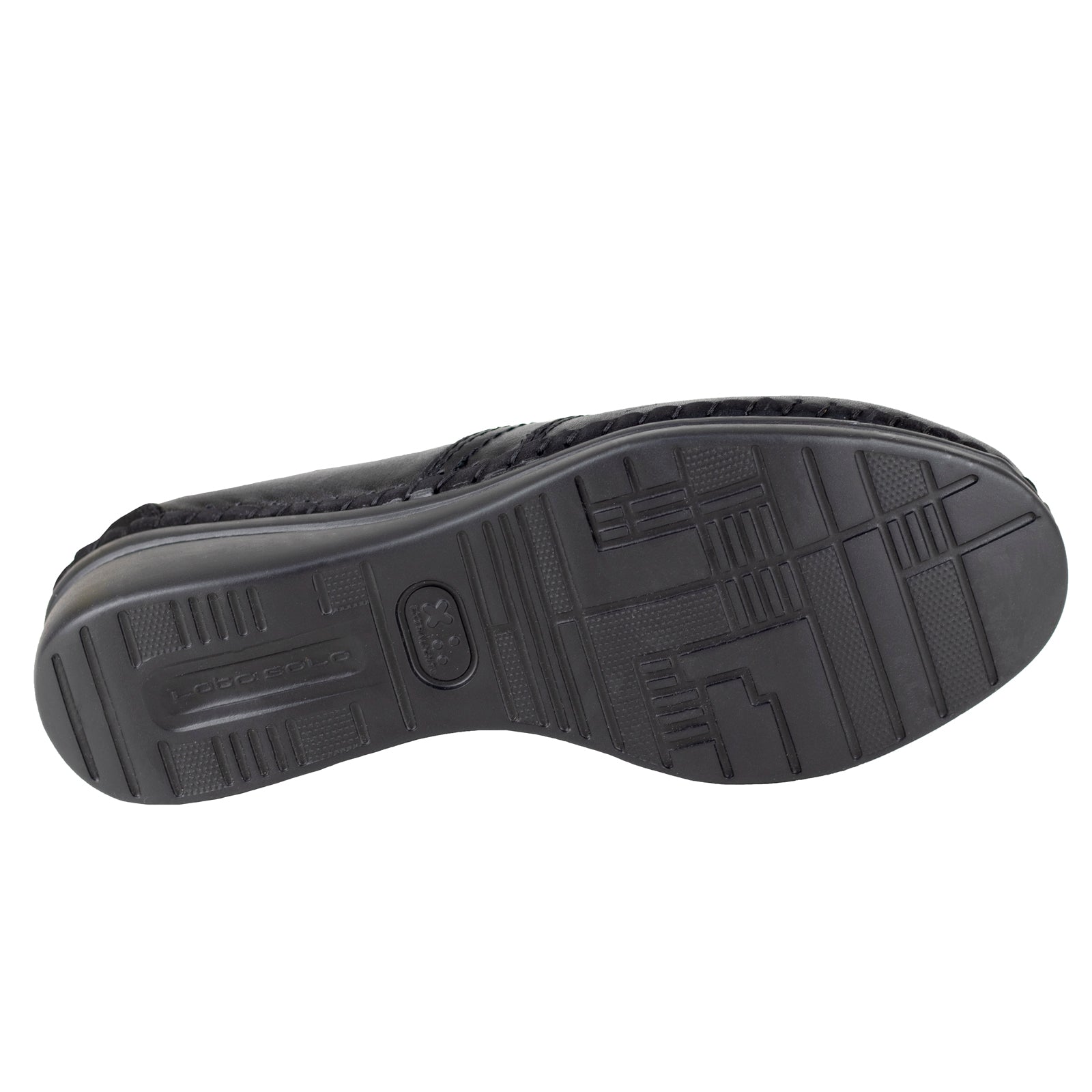 Zapato De Tacón Dama Lobo Solo Jessi 4706 Algodón Negro