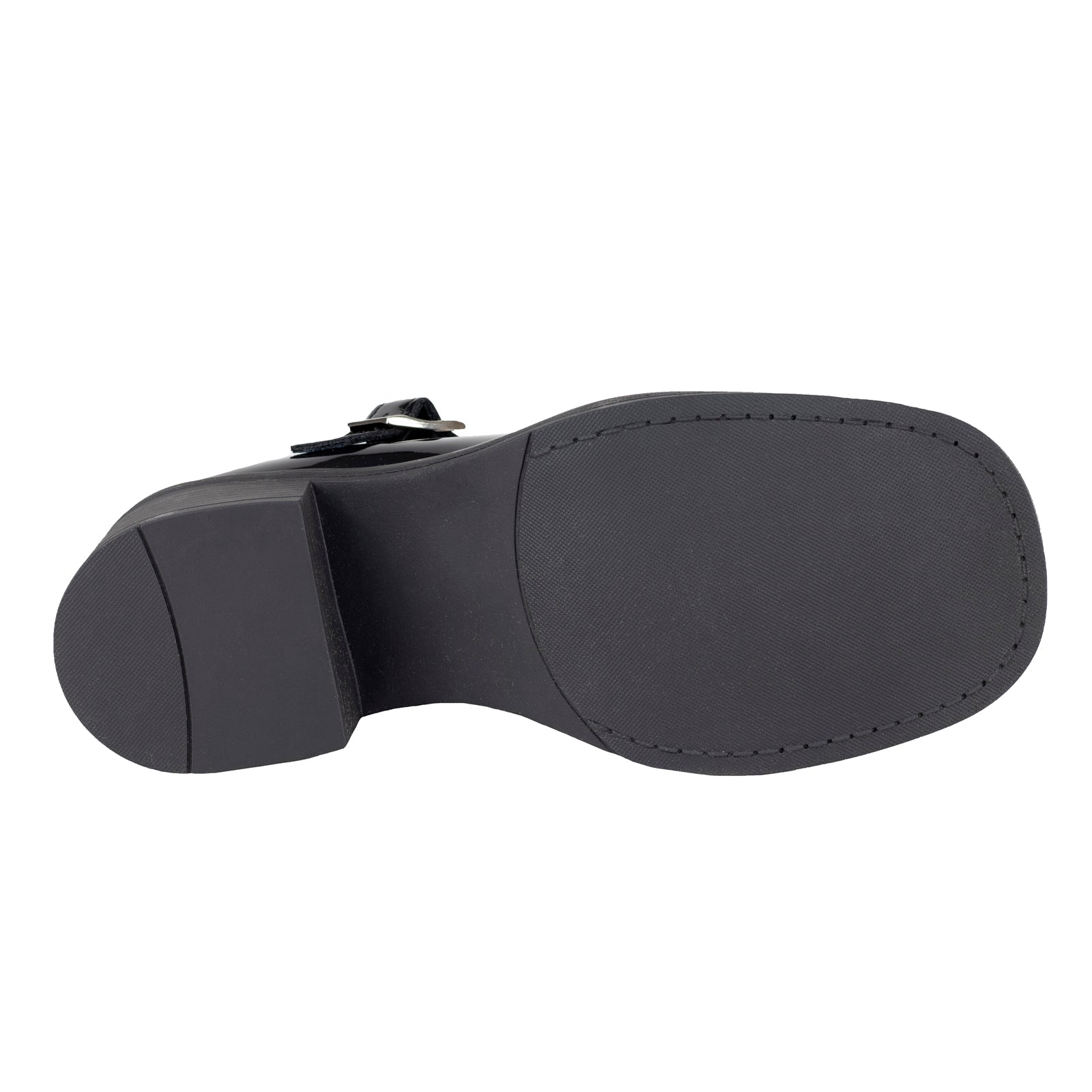Zapato Tacón Escolar Para Niña Chabelo C954-B Charol Negro 22-26