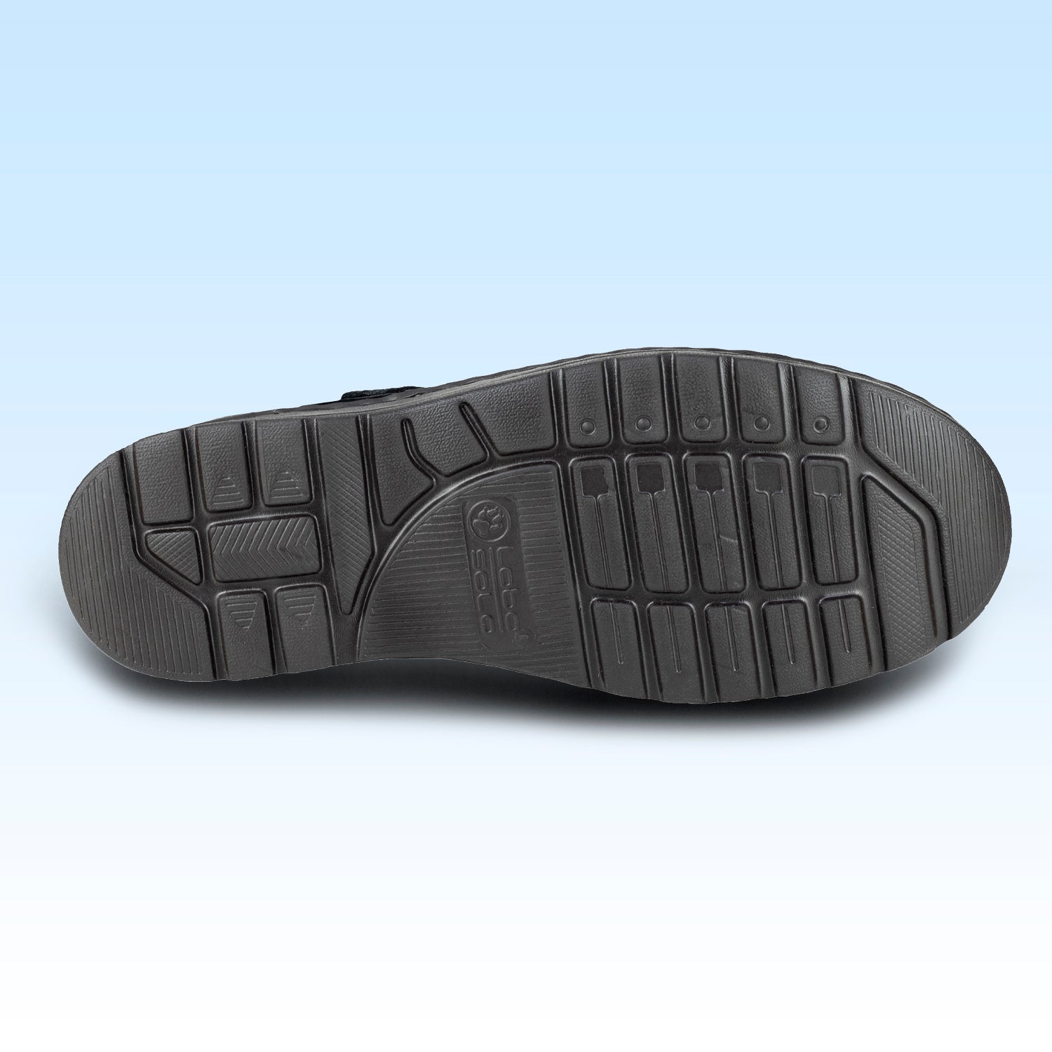 Sandalia Casual Caballero Lobo Solo Duval 9654 Tumbled Negro