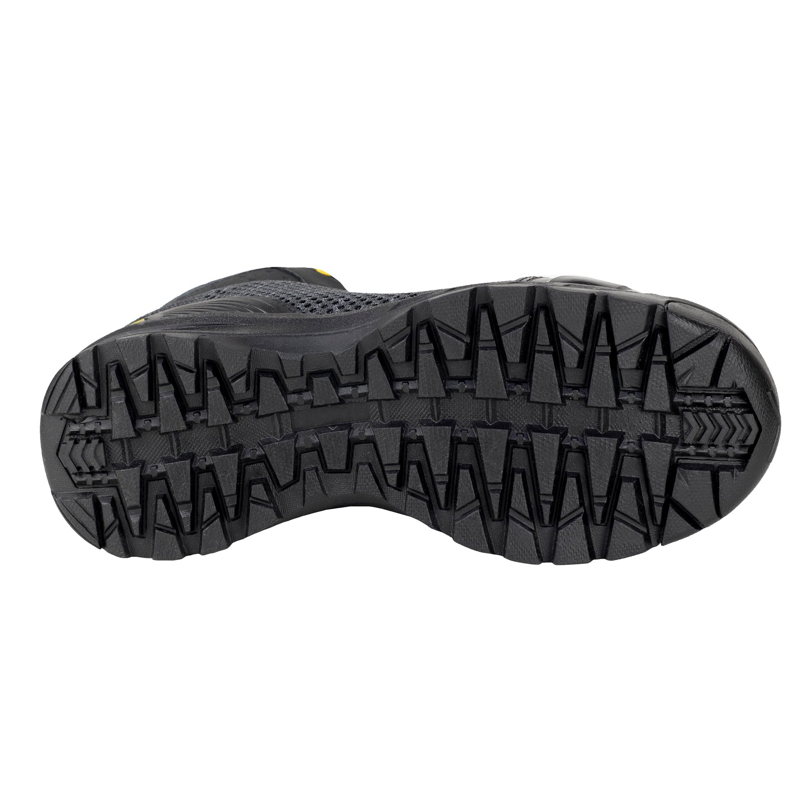 Bota Seguridad Casco Acero Para Caballero New Ram 9544 Gris Negro Amarillo