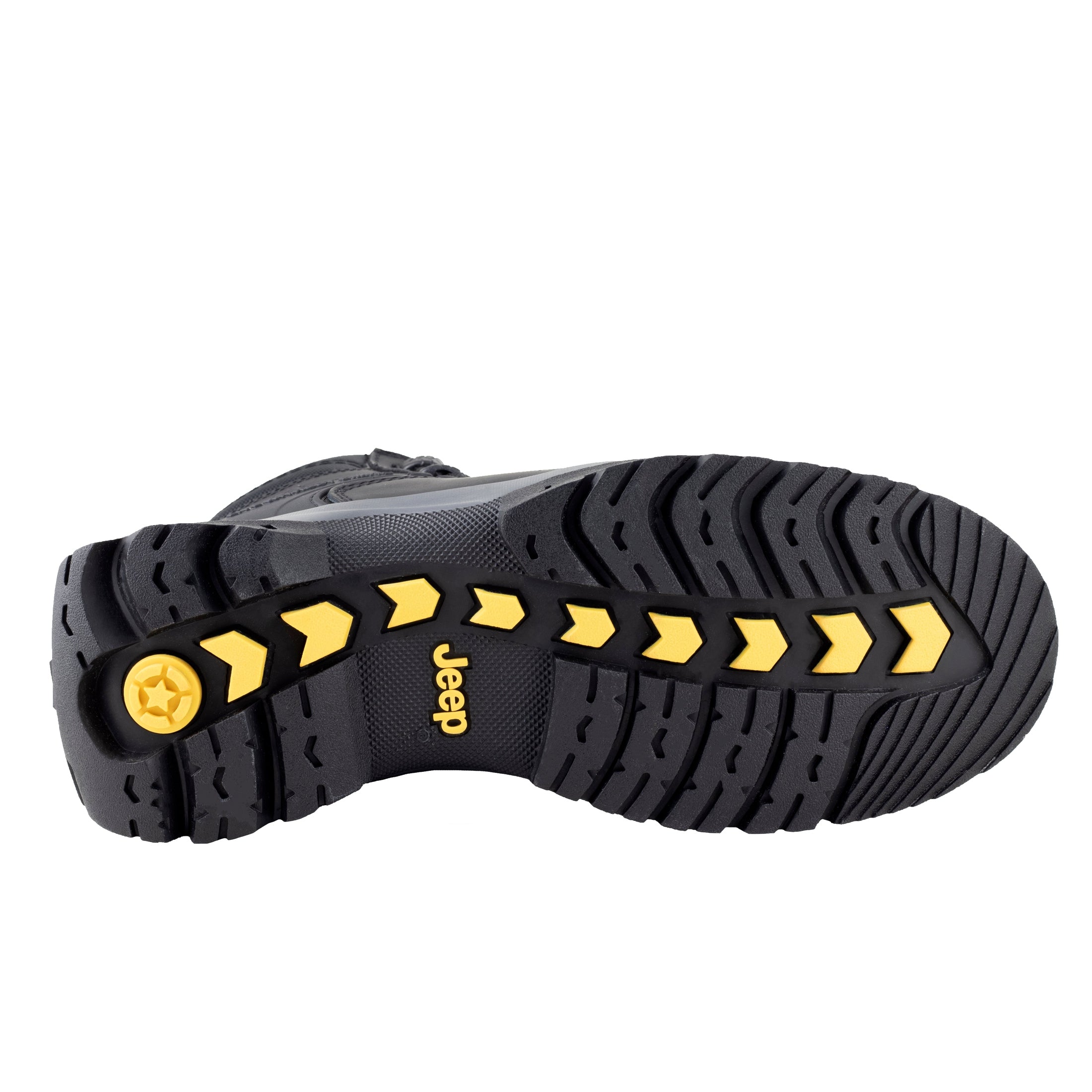 Bota Industrial Tipo II PP Caballero Jeep Wrangler 3560 Crazy Negro