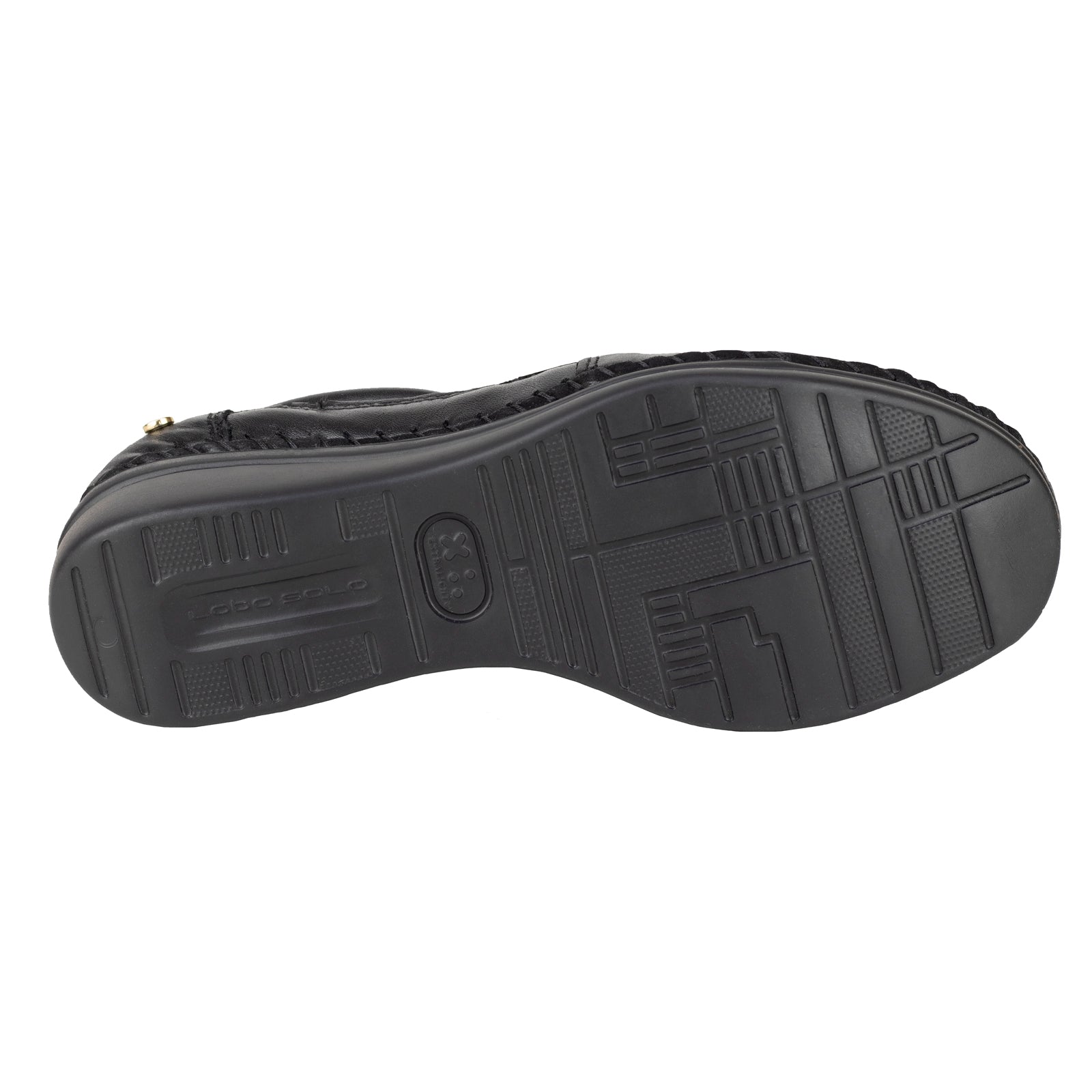Zapato Mocasín Confort Casual Para Dama Lobo Solo 4731 Negro