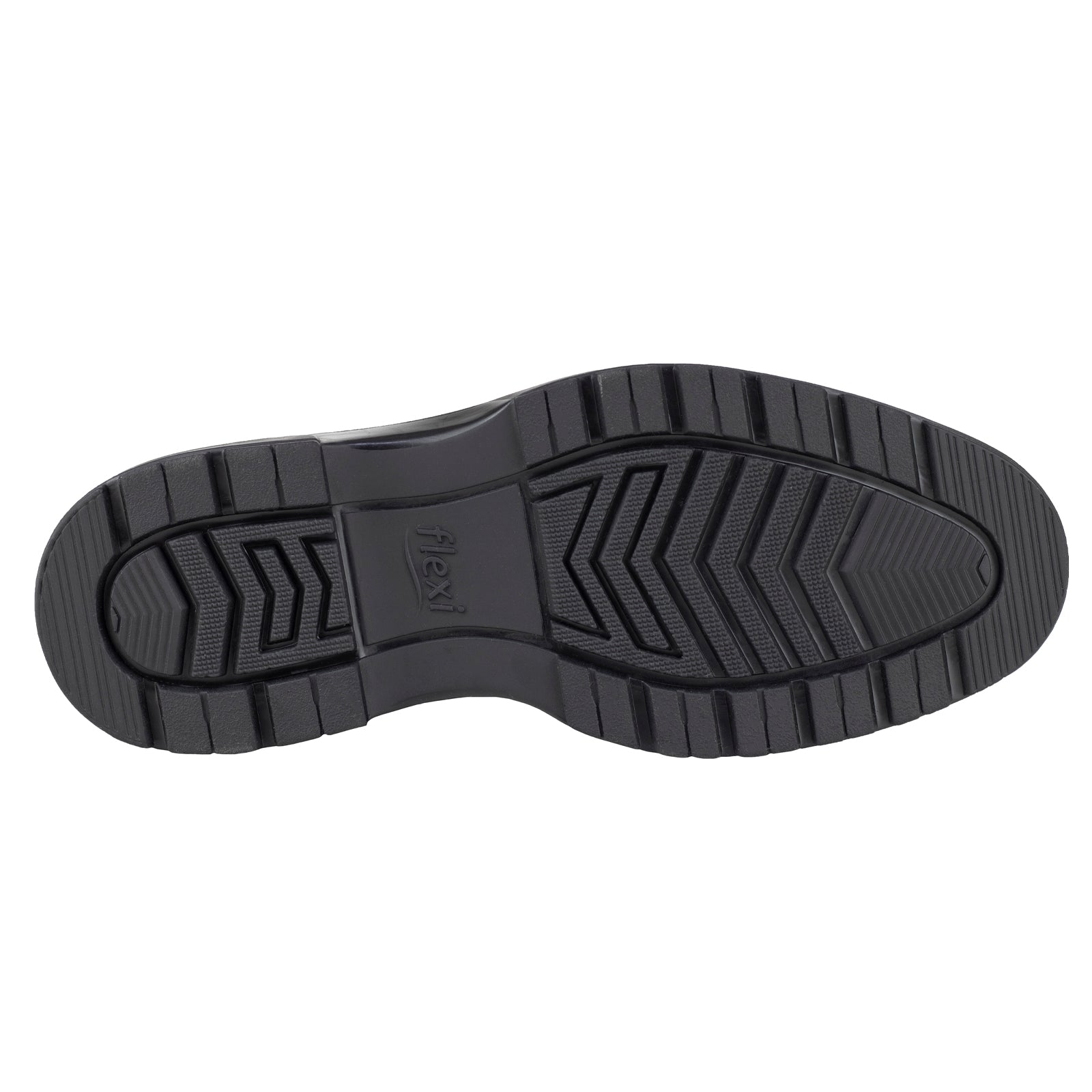 Zapato Derby Casual Para Caballero Flexi Kassan 419501 Negro