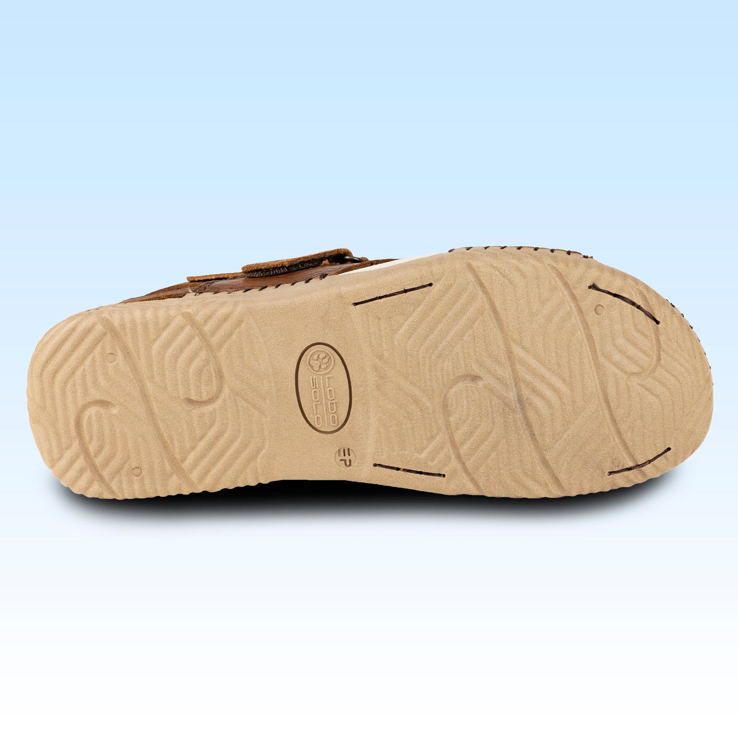 SandaliaTejidos a Mano Lobo Solo Para Dama 1771 Cedro