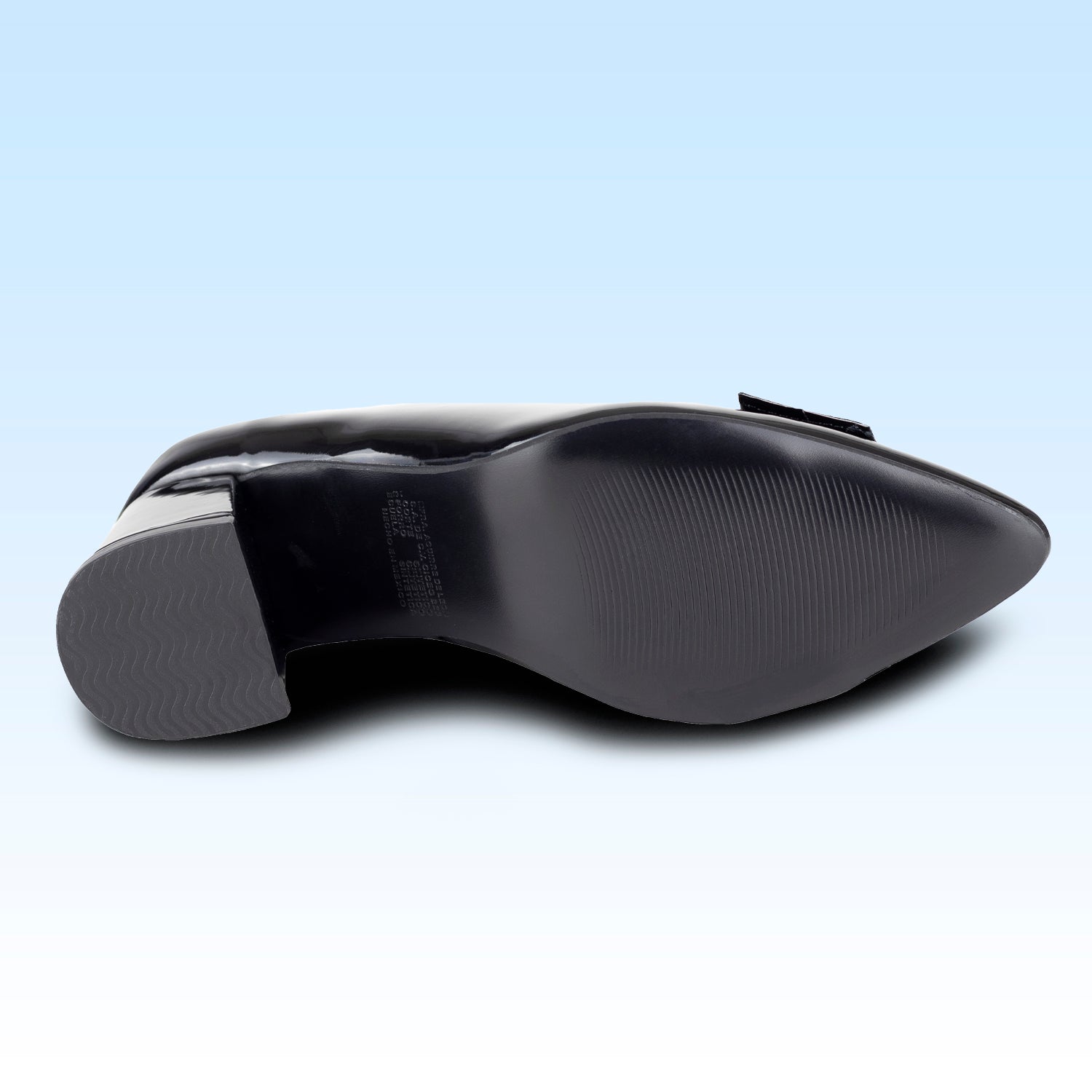 Zapatilla Clásica Para Mujer Lady Paulina 16213 Charol Negro