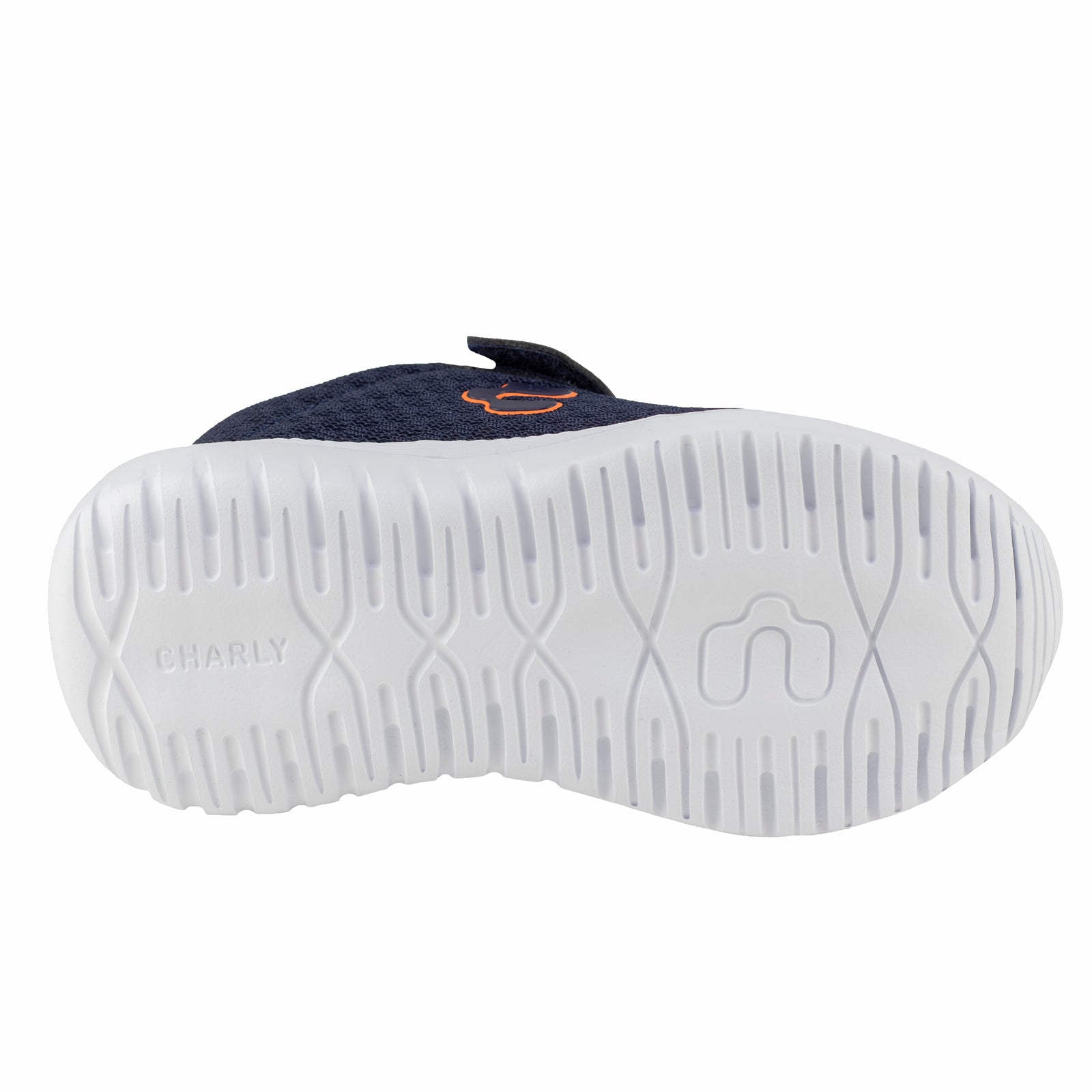 Tenis Casual Para Niño Charly Kids 1069638 Marino Naranja