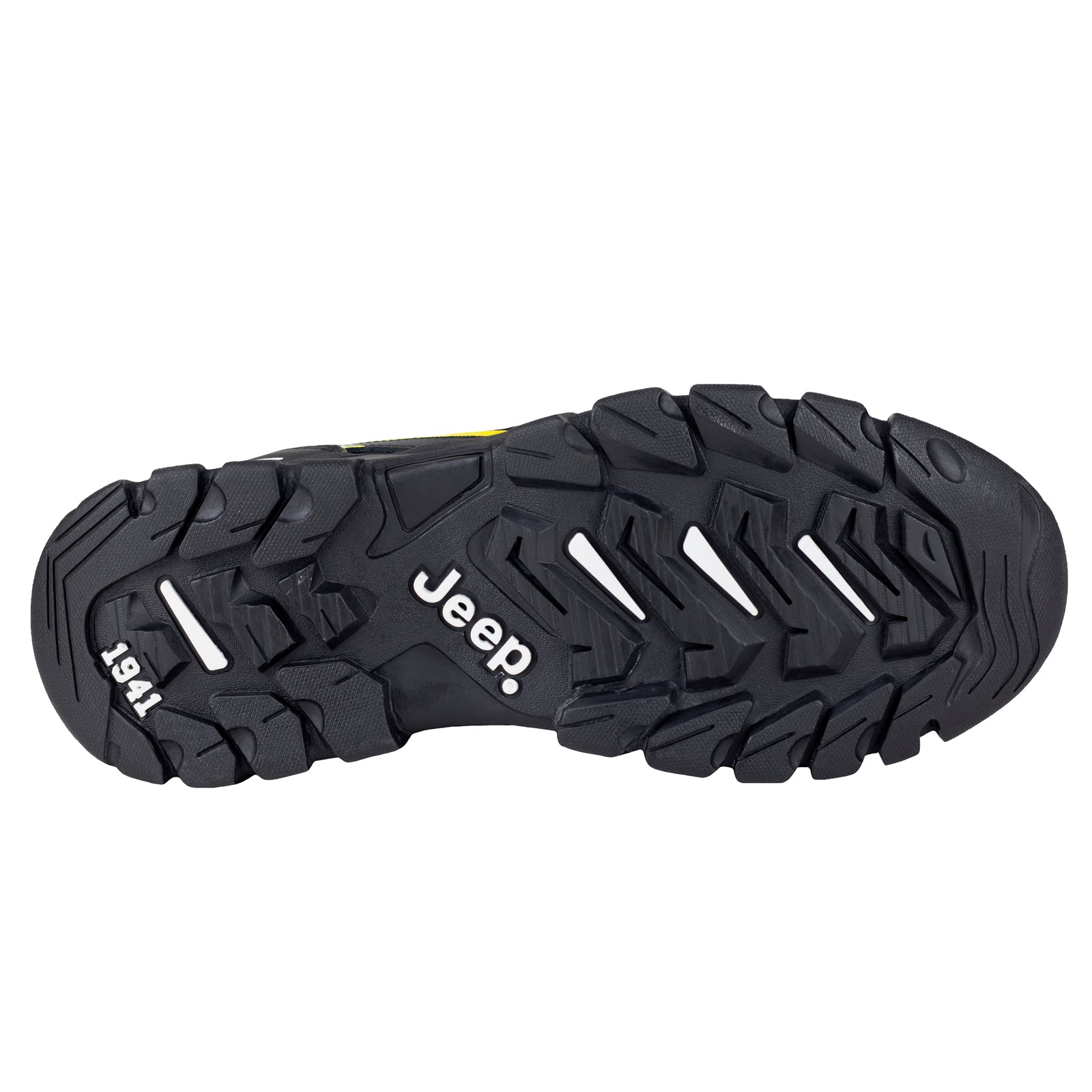 -Tenis Industrial Tipo II (PP) Caballero Jeep 18704 Negro Amarillo-