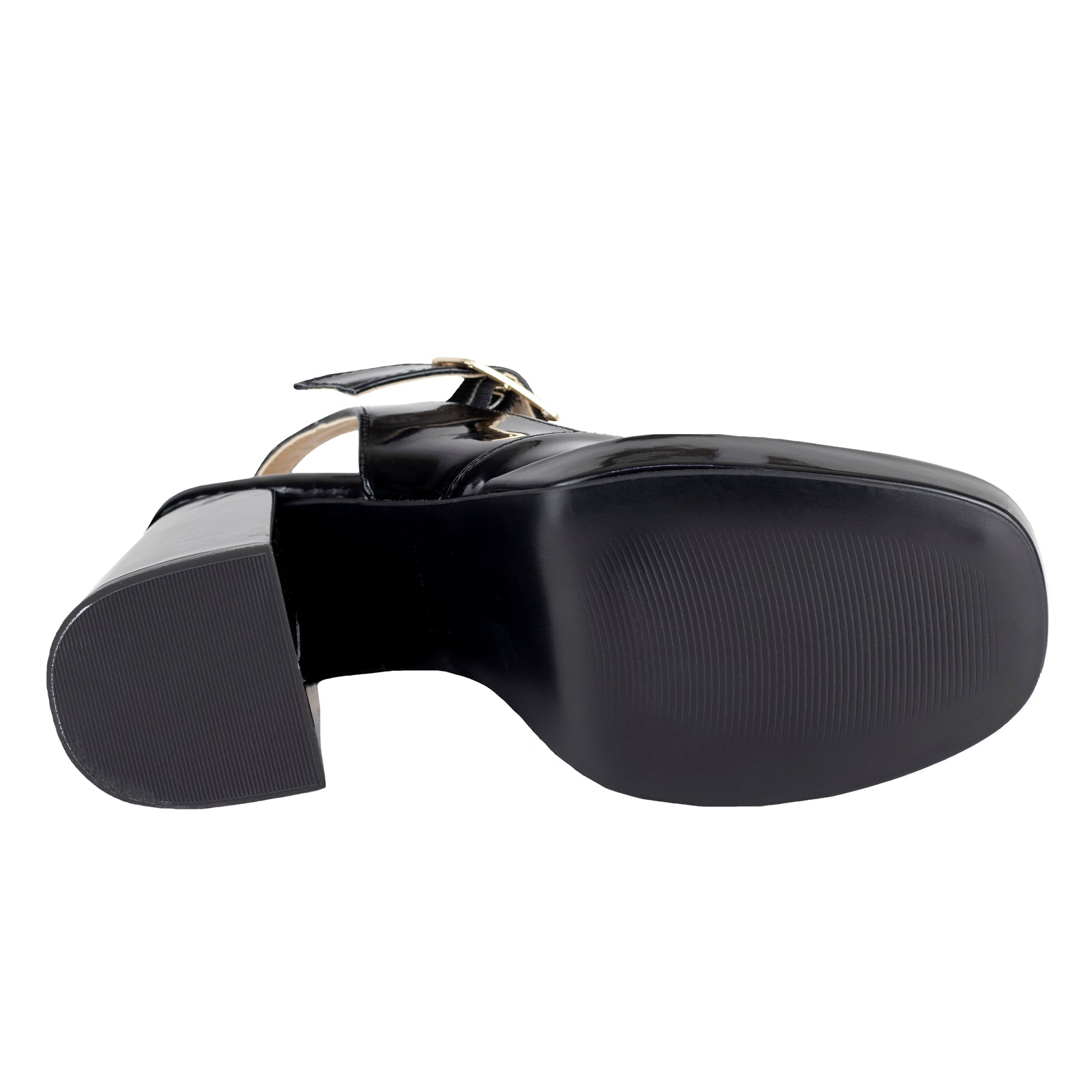 Zapatilla Elegante Para Dama Lady Paulina 29216 Charol Negro