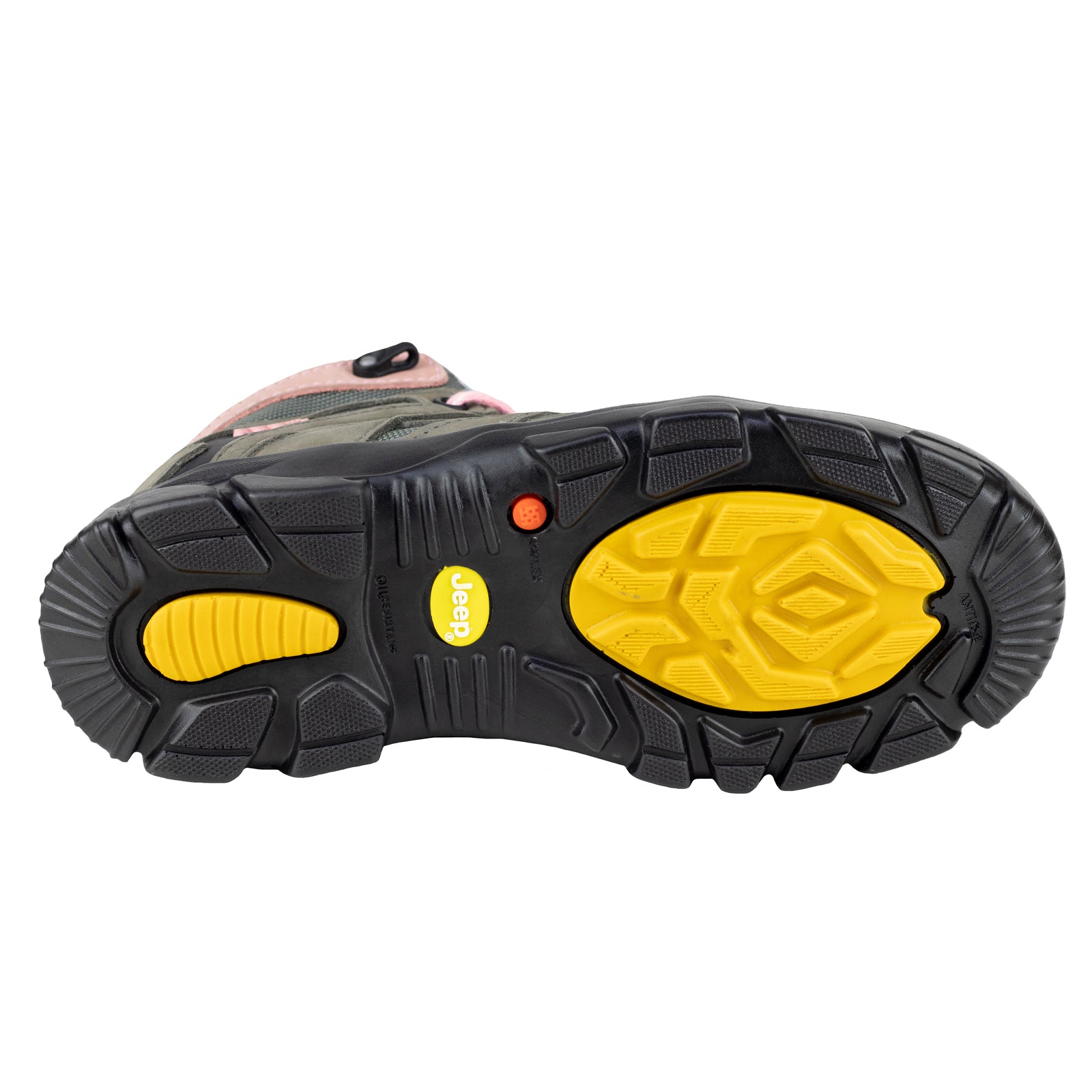 Bota Industrial Seguridad Para Mujer Jeep 850 Gris Negro