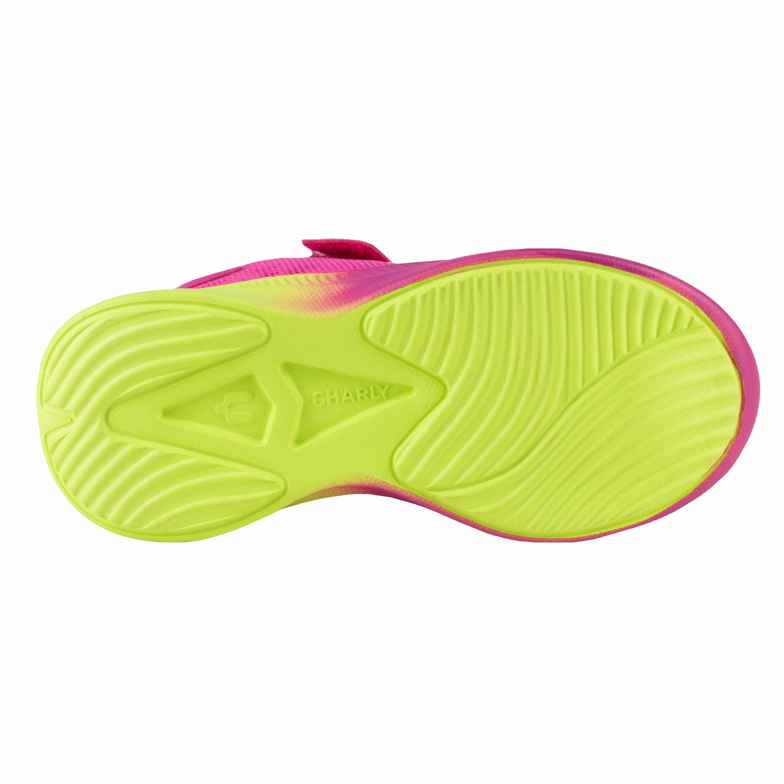 Tenis Running Para Niña Charly Kids Kids 1098398 Fiusha Limon