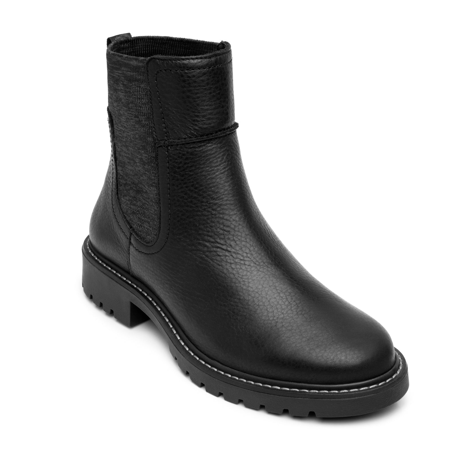 Botín Chelsea Cómodos Casual Para Dama 37825 Negro