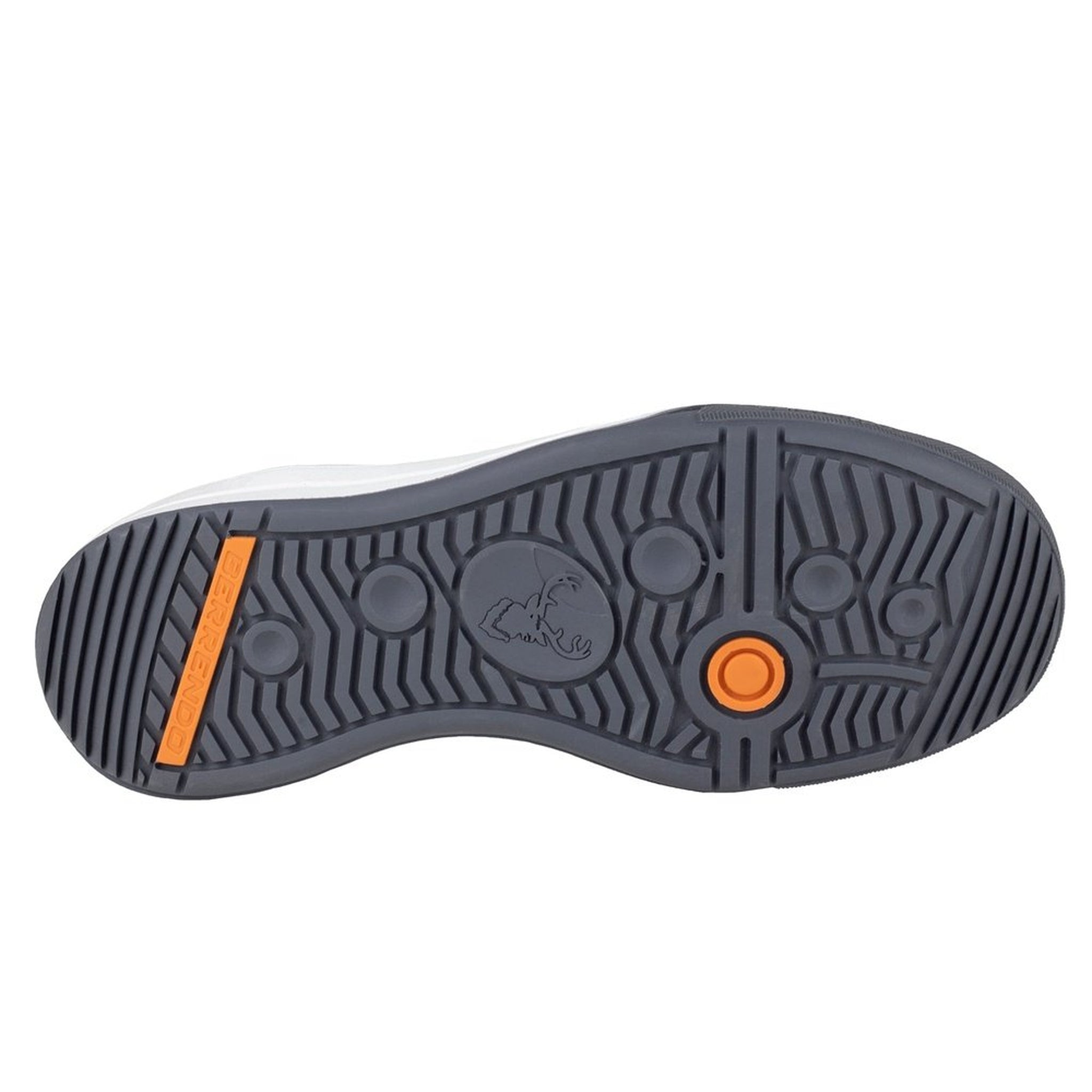 Tenis Industrial Dieléctrico Berrendo Hombre 400 Gris Rojo