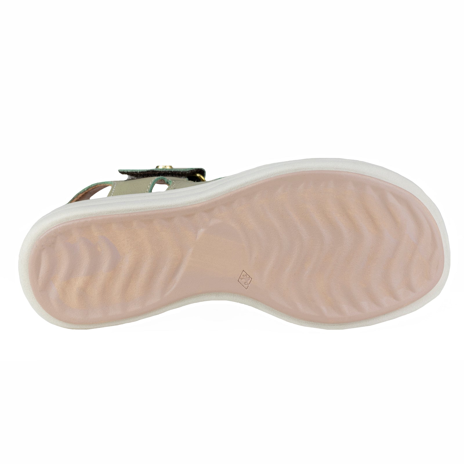 Sandalia Casual Para Dama Verde Tabaco 6042 Grey