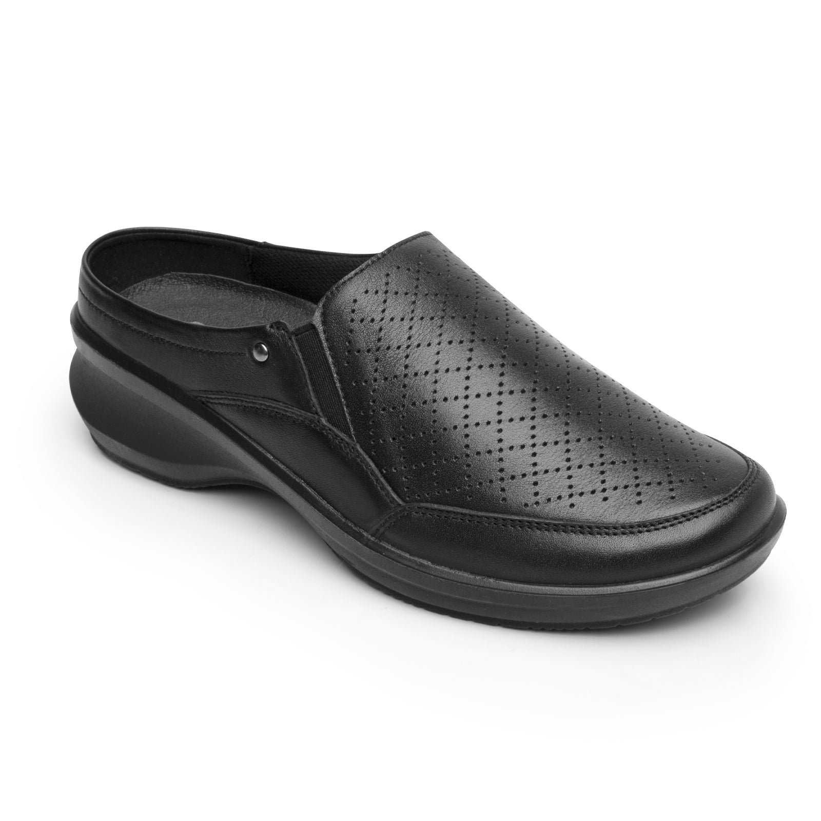 Mule Confort Para Dama Flexi Fenji 134803 Negro