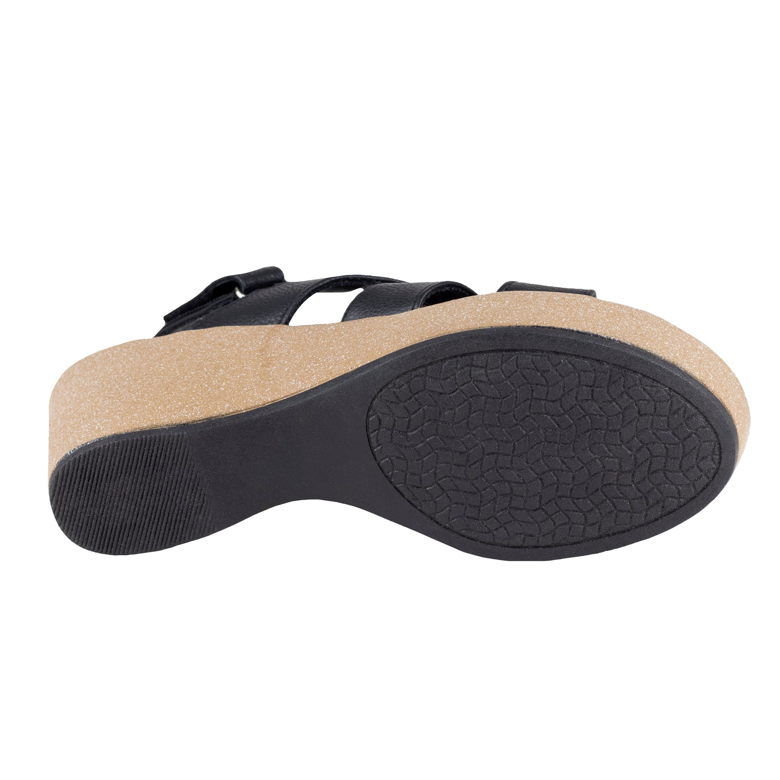 Sandalia De Plataforma Para Dama Lady Paulina 38301 Negro