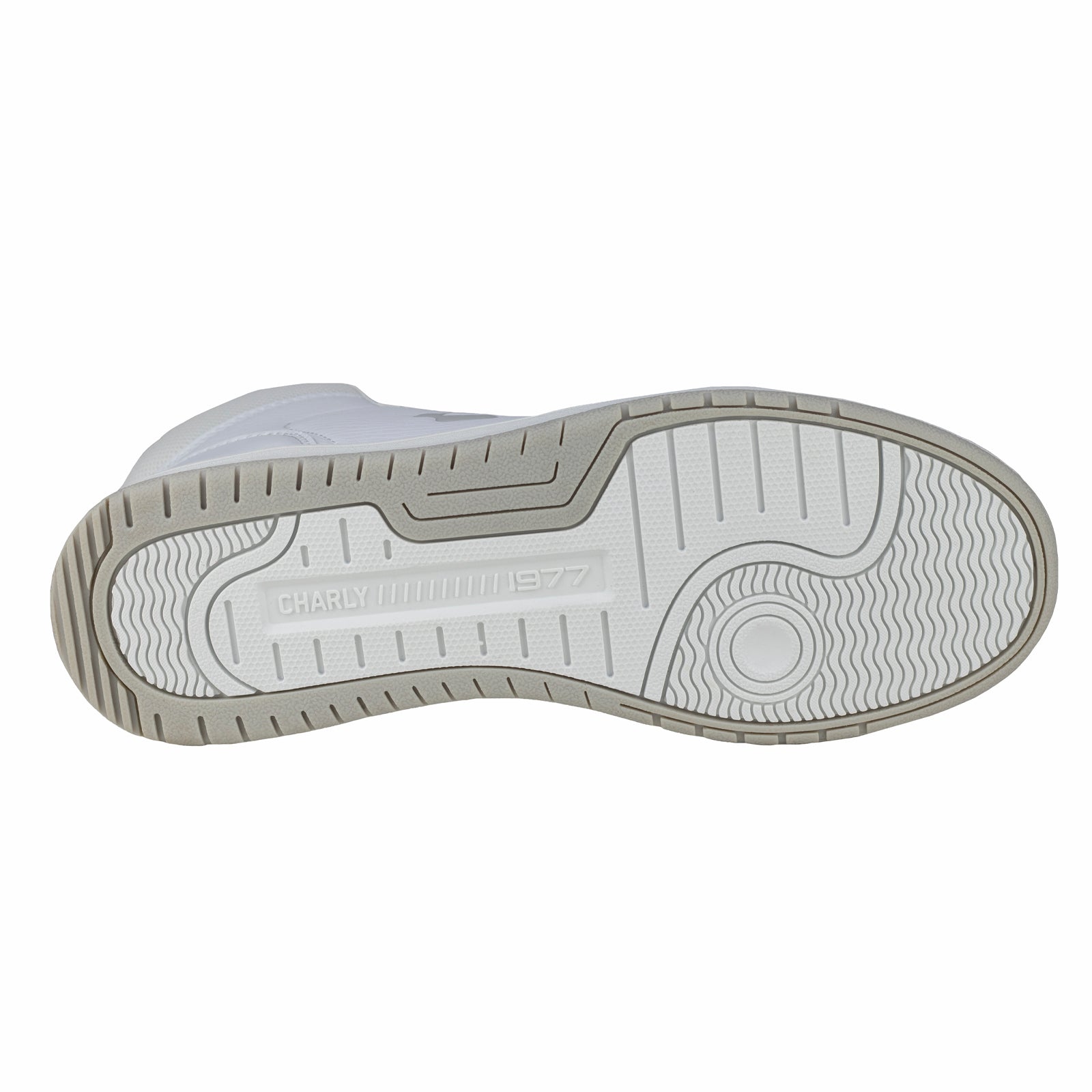 Tenis Bota Urbano Escolar Casual Para Dama Caballero Charly 1038196 Blanco