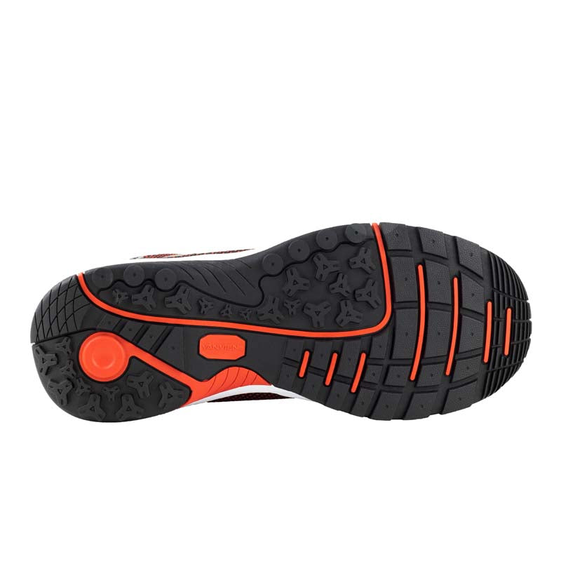 Tenis Bota Industrial Dieléctrica Tipo II + III PP+D Caballero Van Vien VVFF09 Rojo