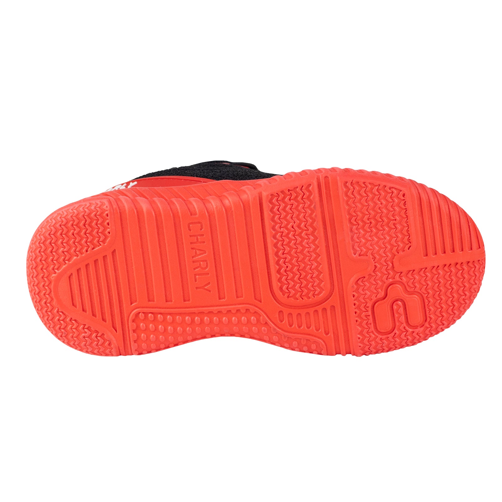 Tenis Running Para Niño Charly Kids 1098350 Negro Rojo