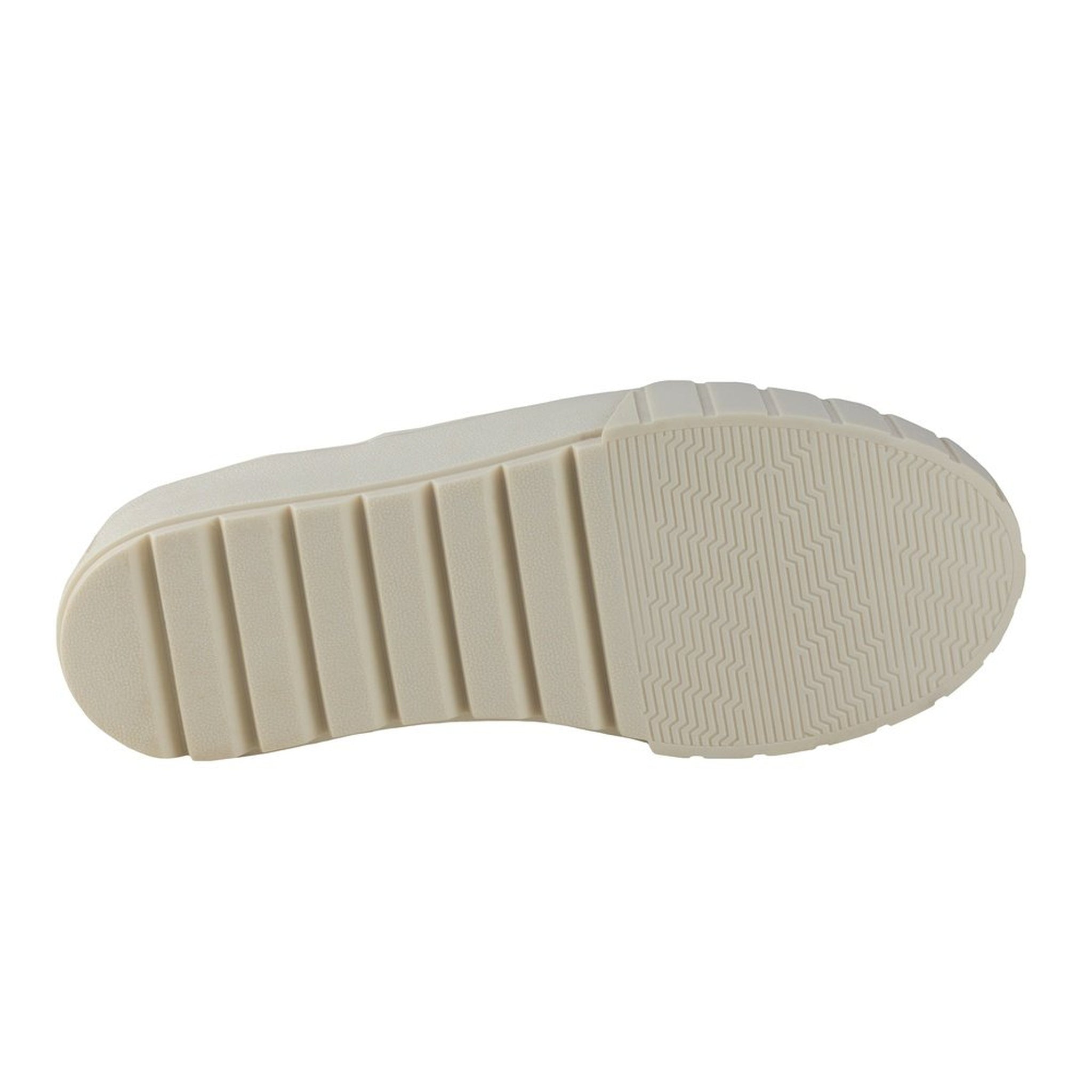 Tenis Urbano Suela Gruesa Mujer 634803 Latte Capa De Ozono